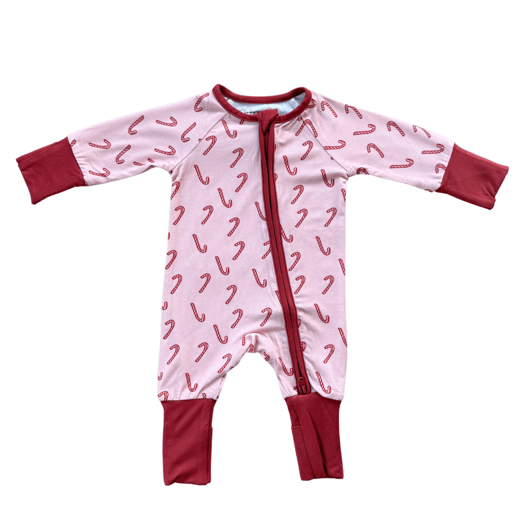 Baby Girl Long Sleeve Zip Romper