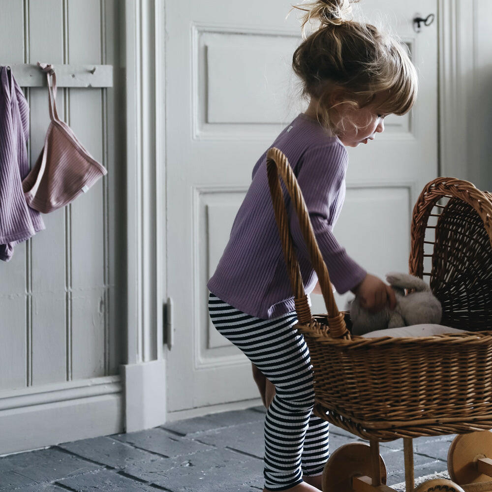 The Printed Leggings - Stripe Leggings Lovely Littles