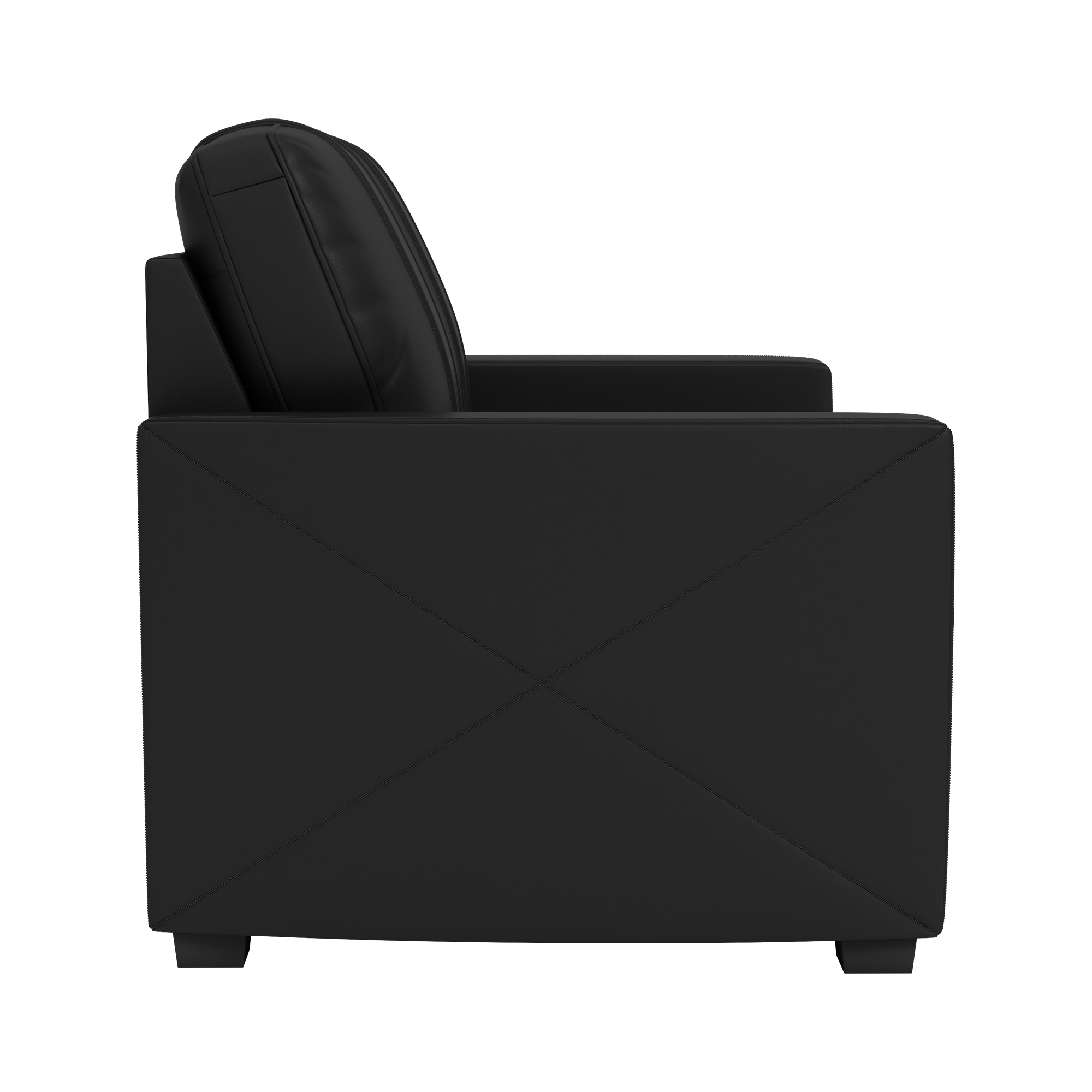 Silver Loveseat with Utah Jazz Global Logo