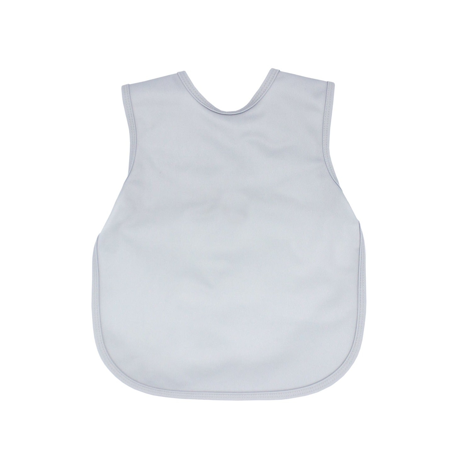 Solid Light Gray Minimalist Bapron BapronBaby