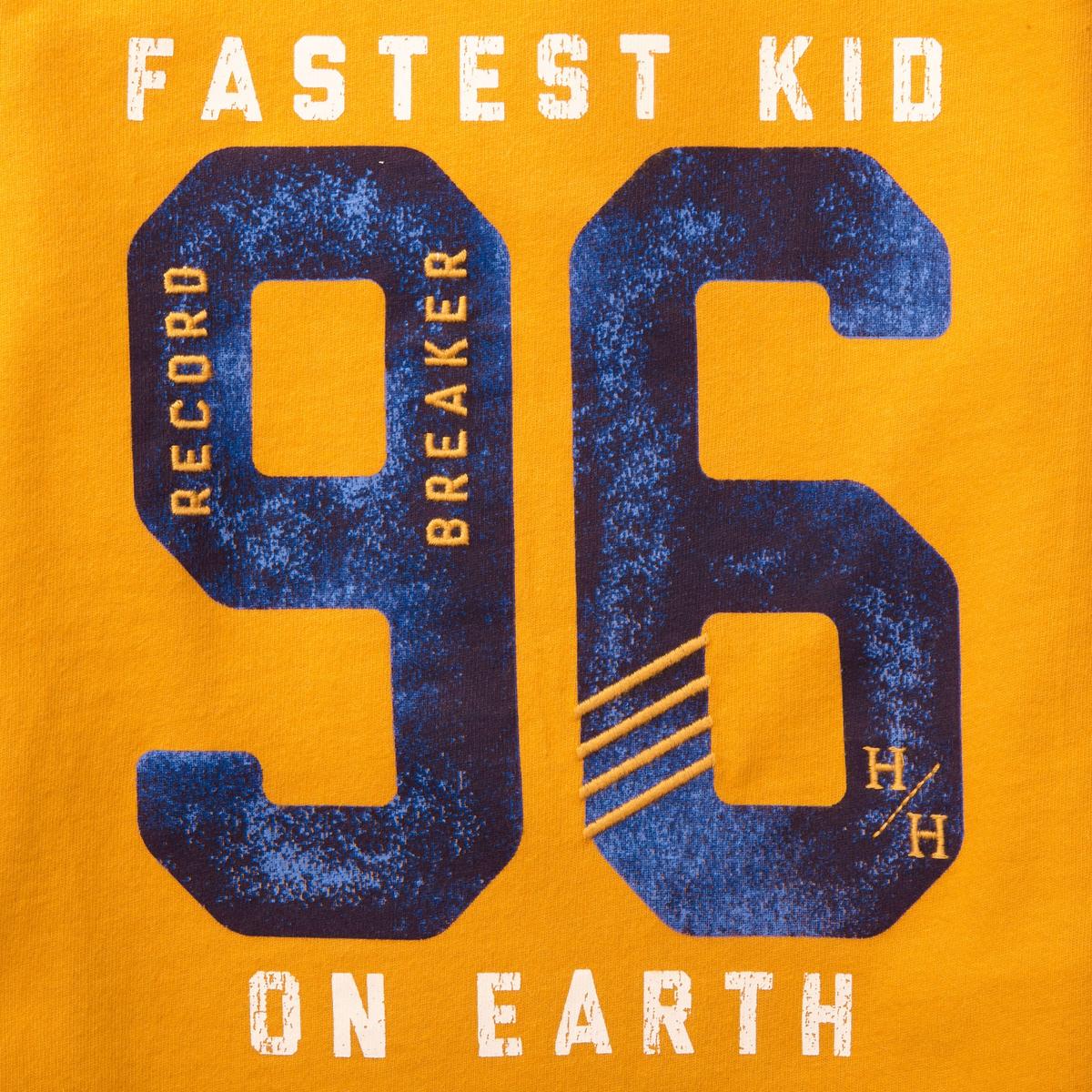 Baby Long Sleeve Graphic Tee - Gold