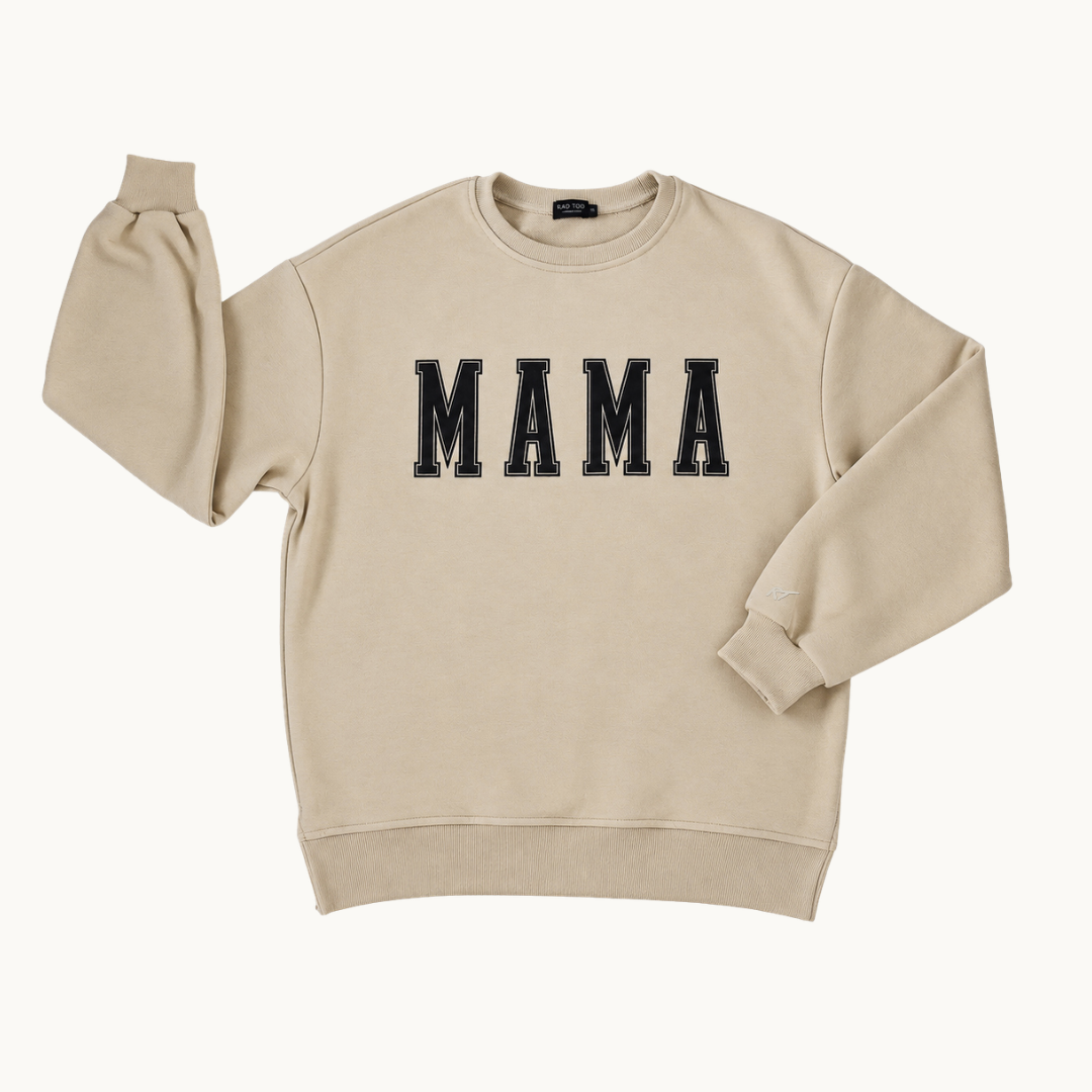 MAMA CREWNECK - BEIGE
