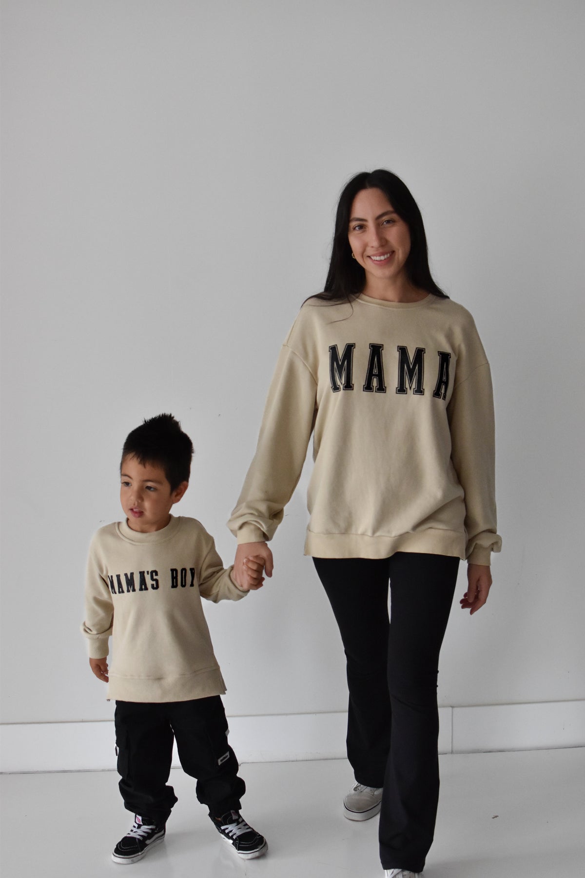 MAMA CREWNECK - BEIGE