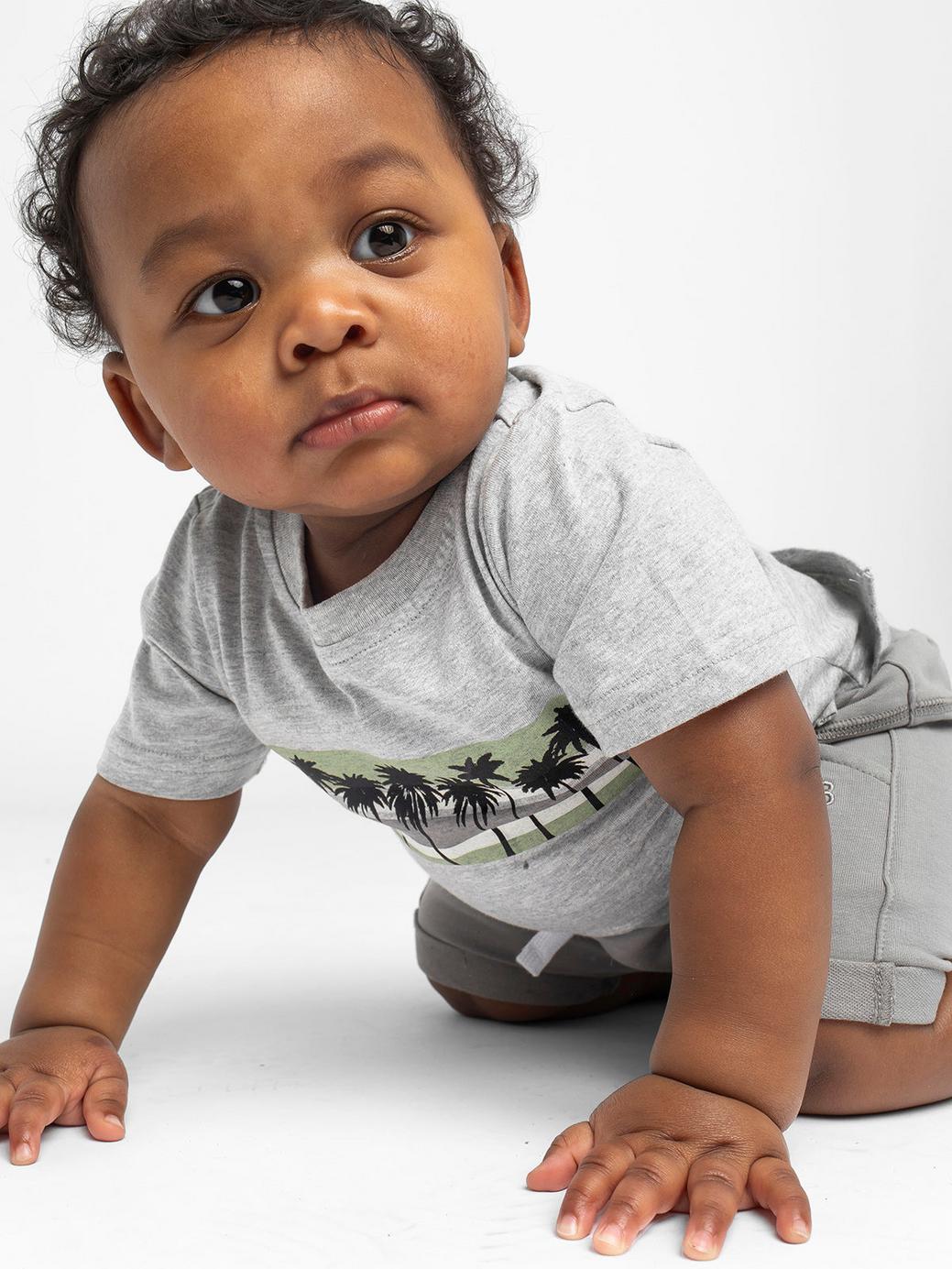 Baby Palm Striped Tee