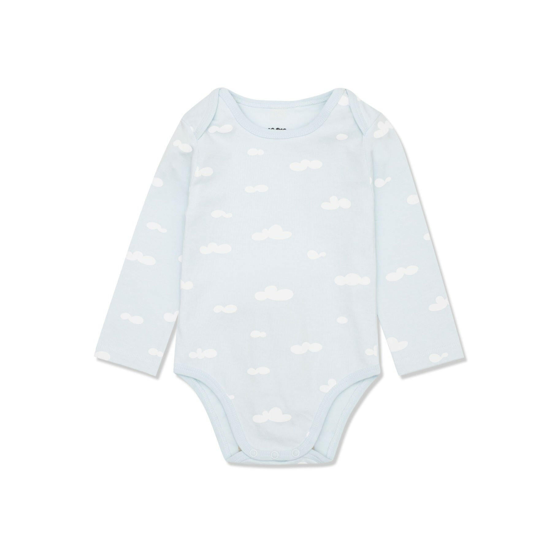 Cloud Baby Bodysuit Body Suits Mon Coeur Mist/White 3/6M