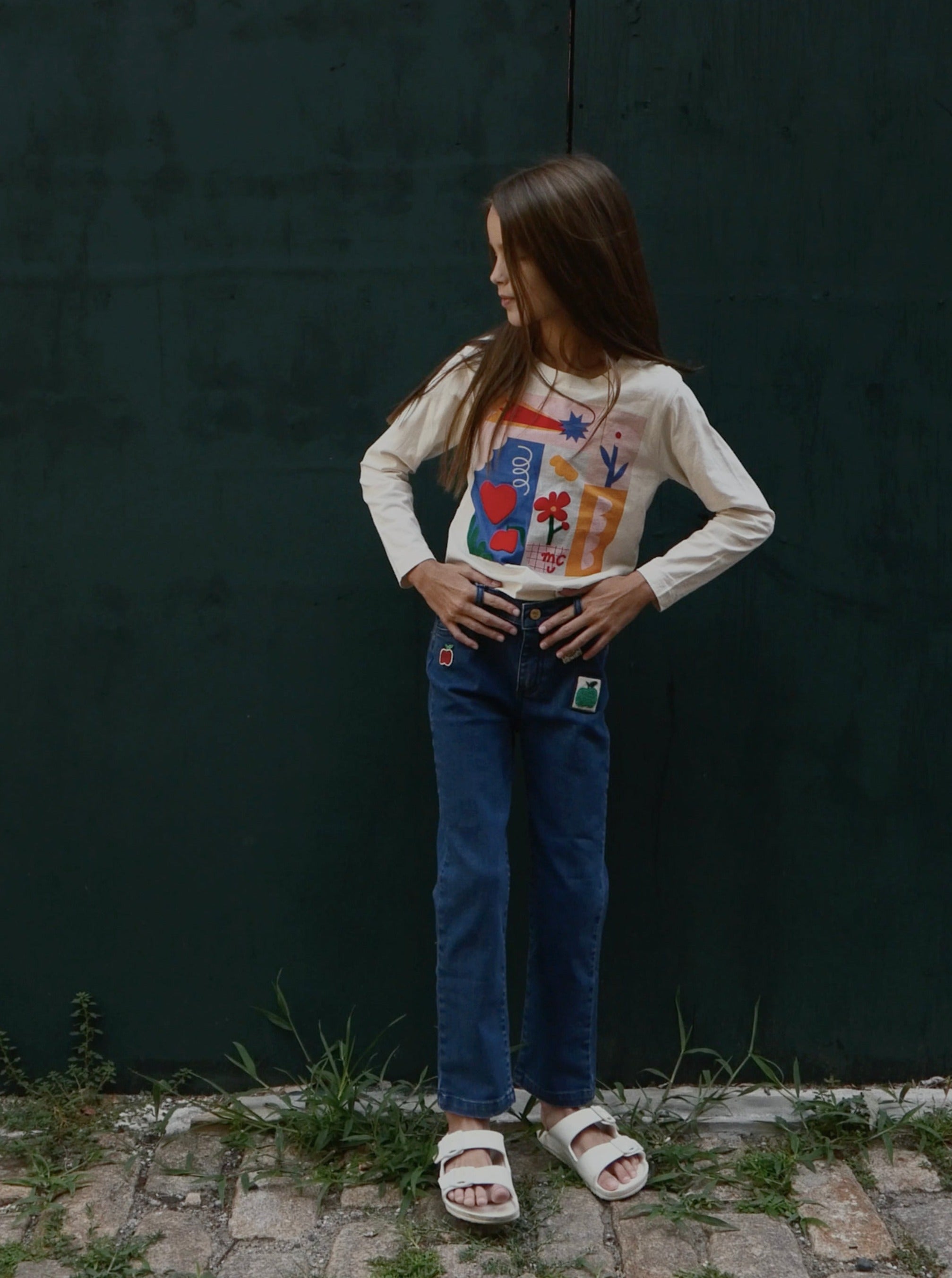 Recycled Cotton MC Graphic Kid T-Shirt