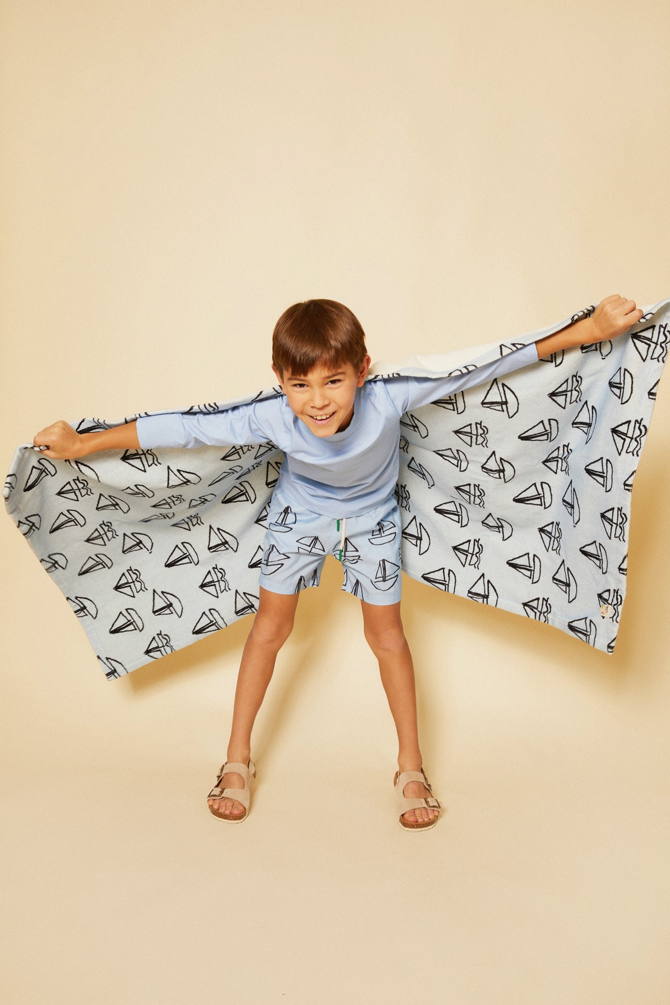 Sailboats Swim Trunk