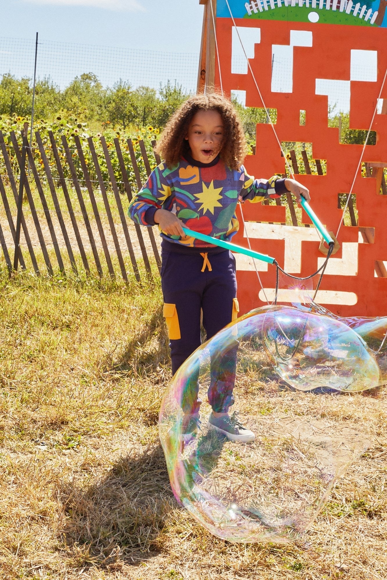 Recycled Cotton Pocket Kid Jogger