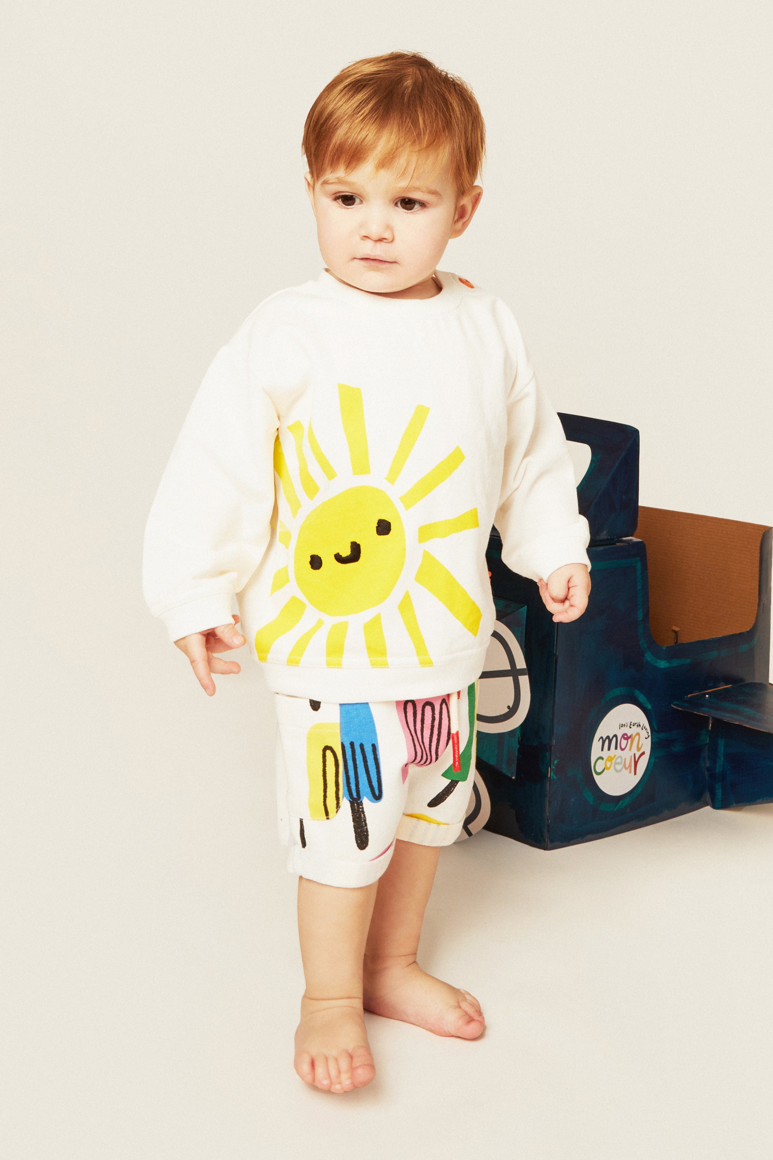 Recycled Cotton Ice Pop Baby Short