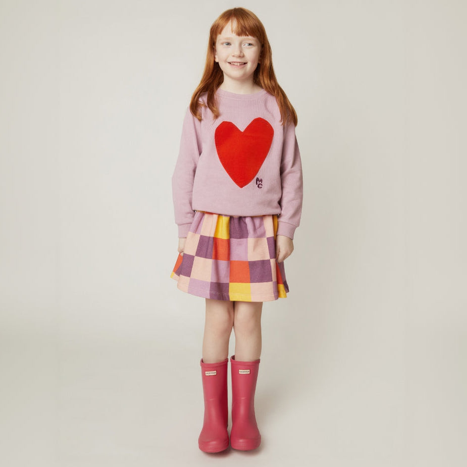 Checkered Twirl Skirt