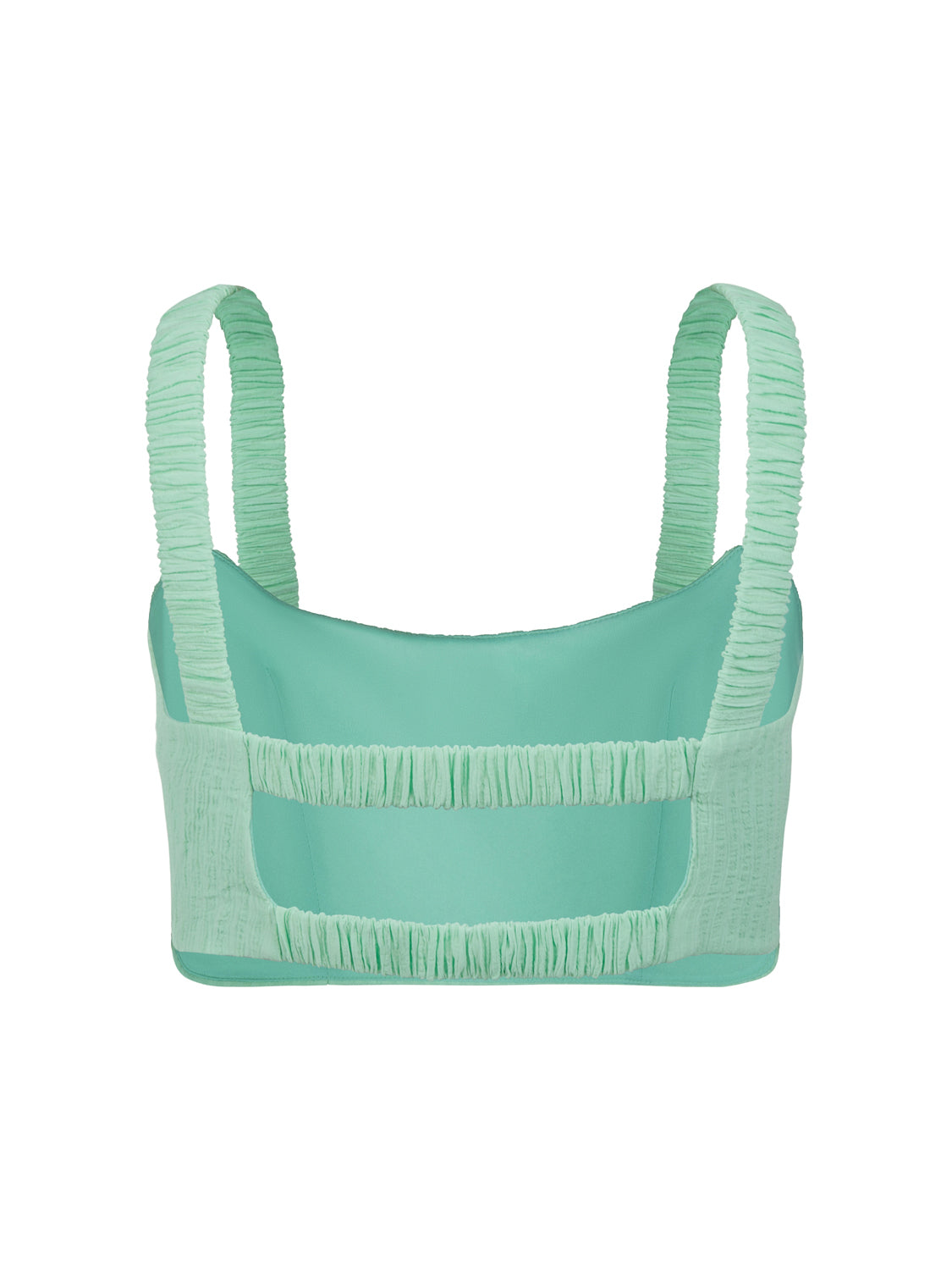 Oversized Twin Set Shirt - Mint Green