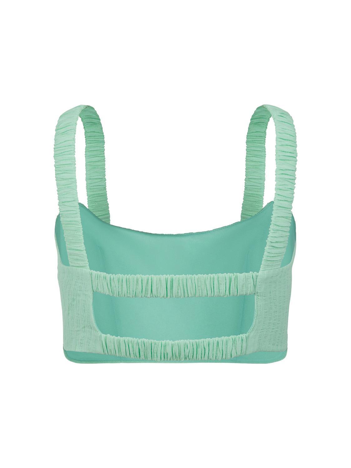 Oversized Twin Set Shirt - Mint Green