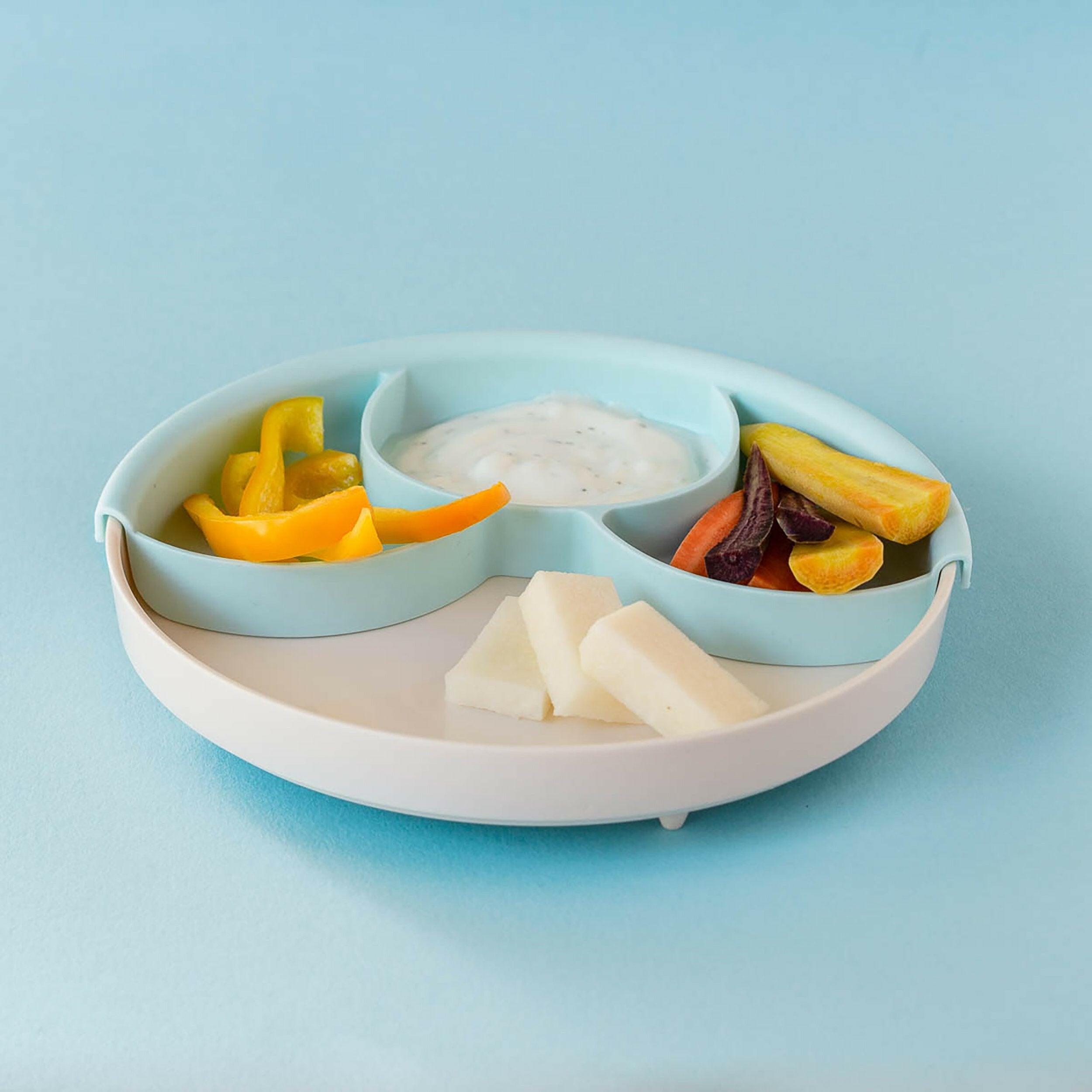 Little Foodie Deluxe - Vanilla + Aqua Miniware