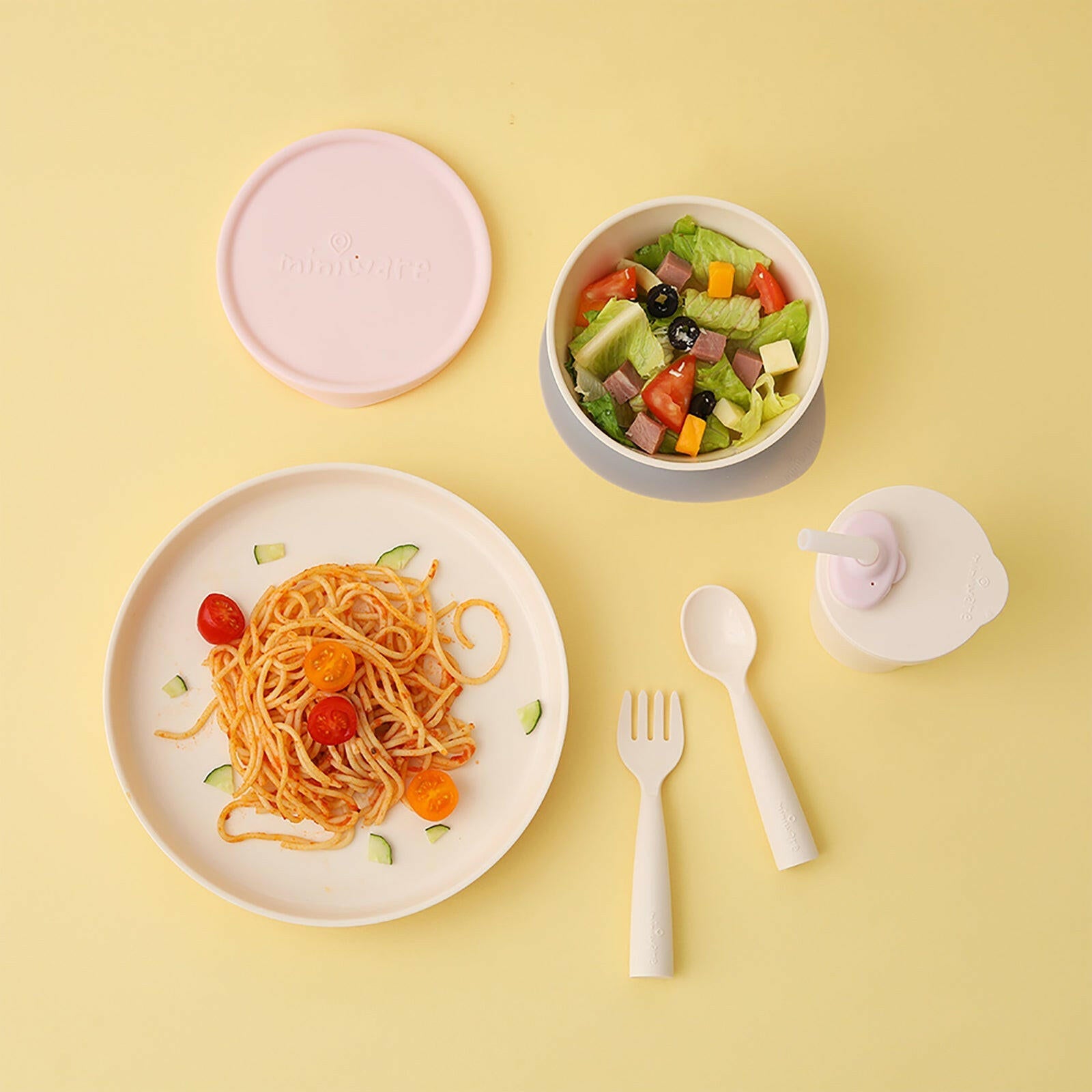 Little Foodie Deluxe - Vanilla + Cotton Candy Miniware