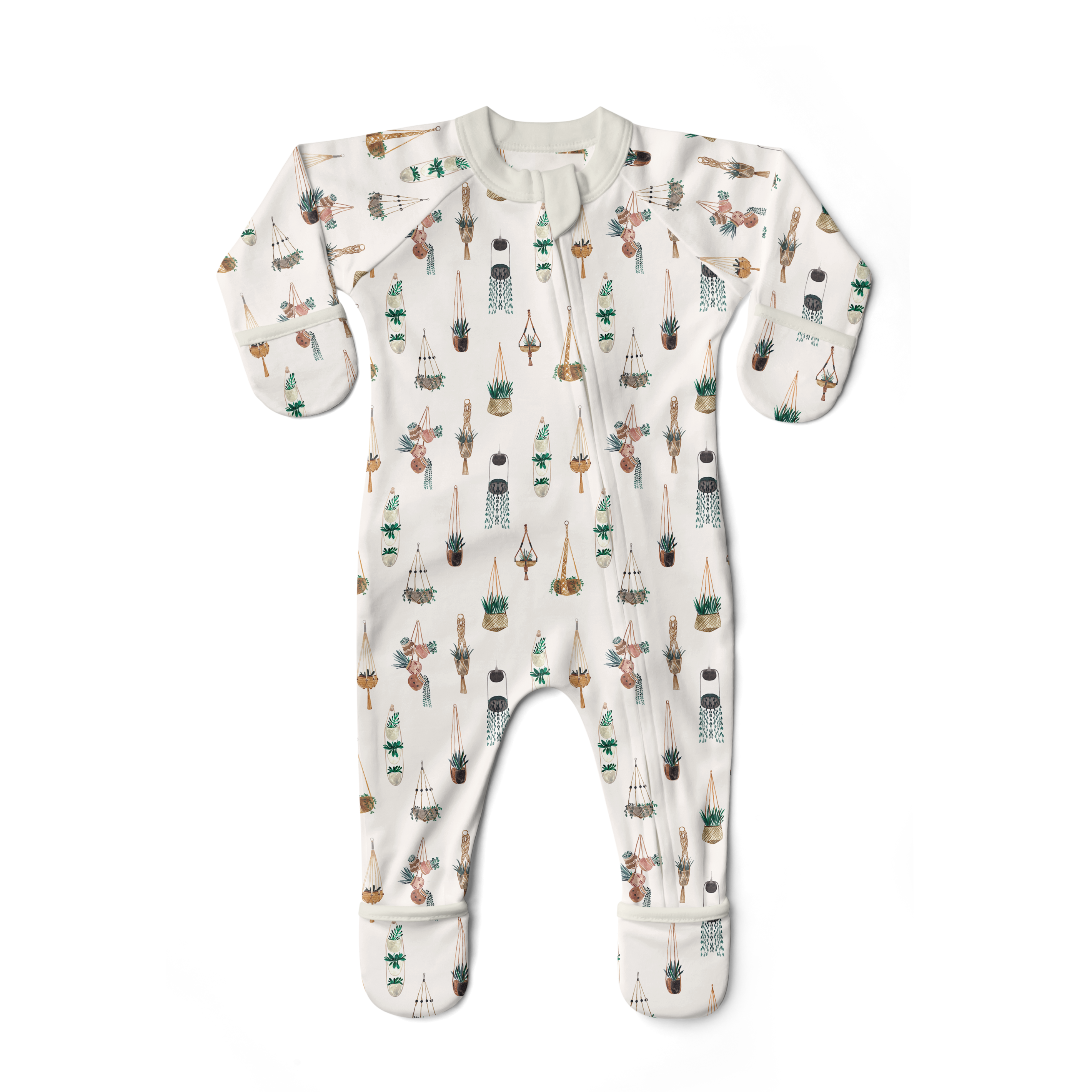 GROW WITH YOU FOOTIE + SNUG FIT | MACRAME