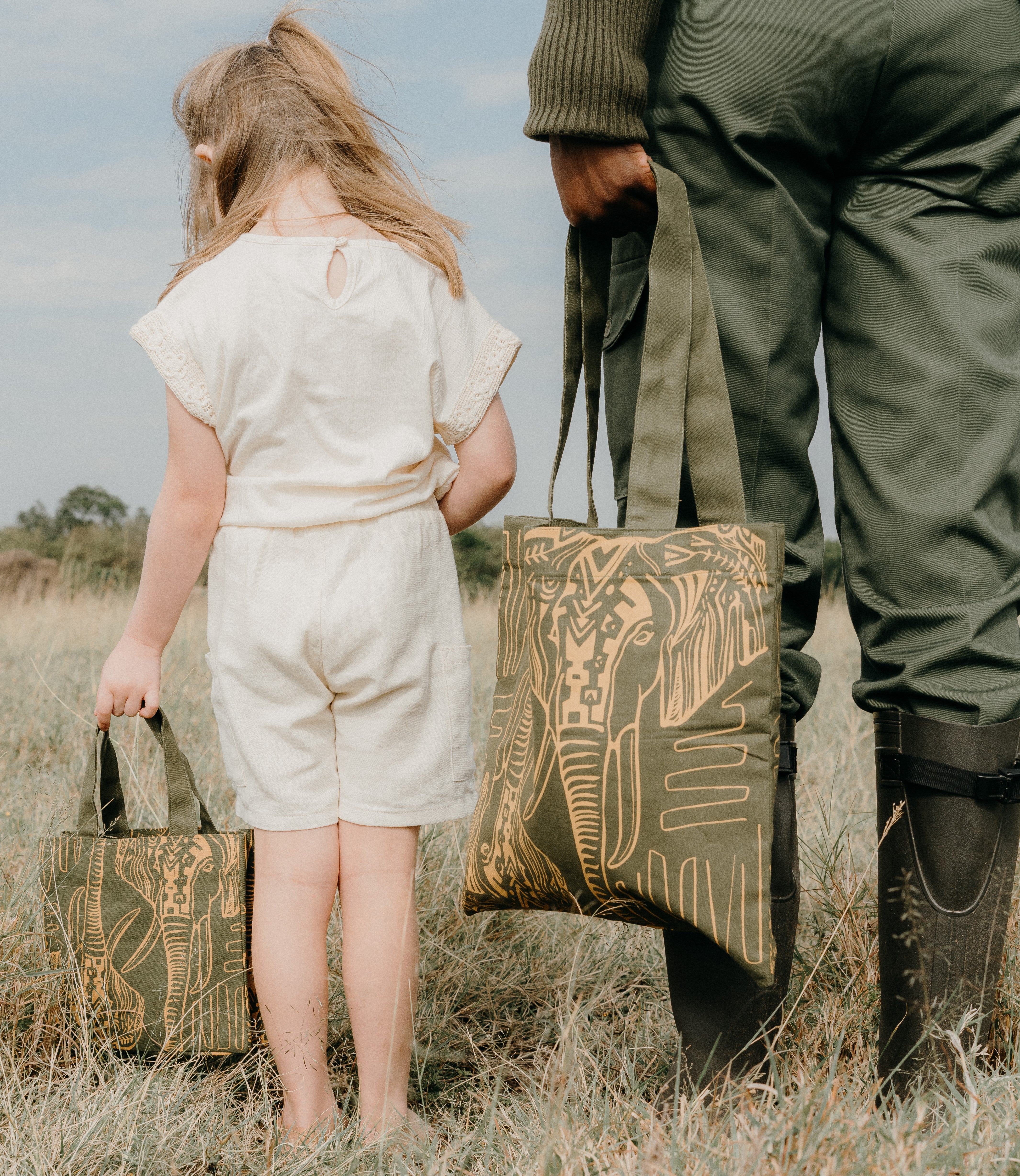 Basecamp Tote Bag – Large & Small | Handmade Canvas Tote