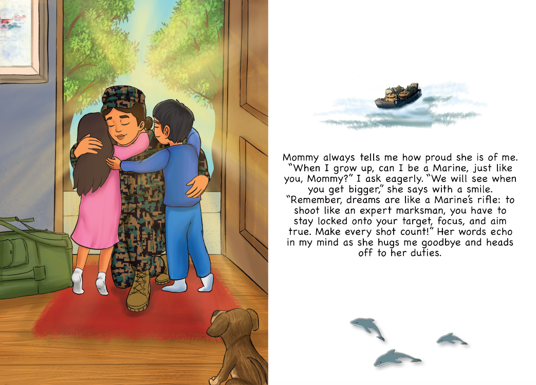 Marine Children's Book - My Mommy, My Marine