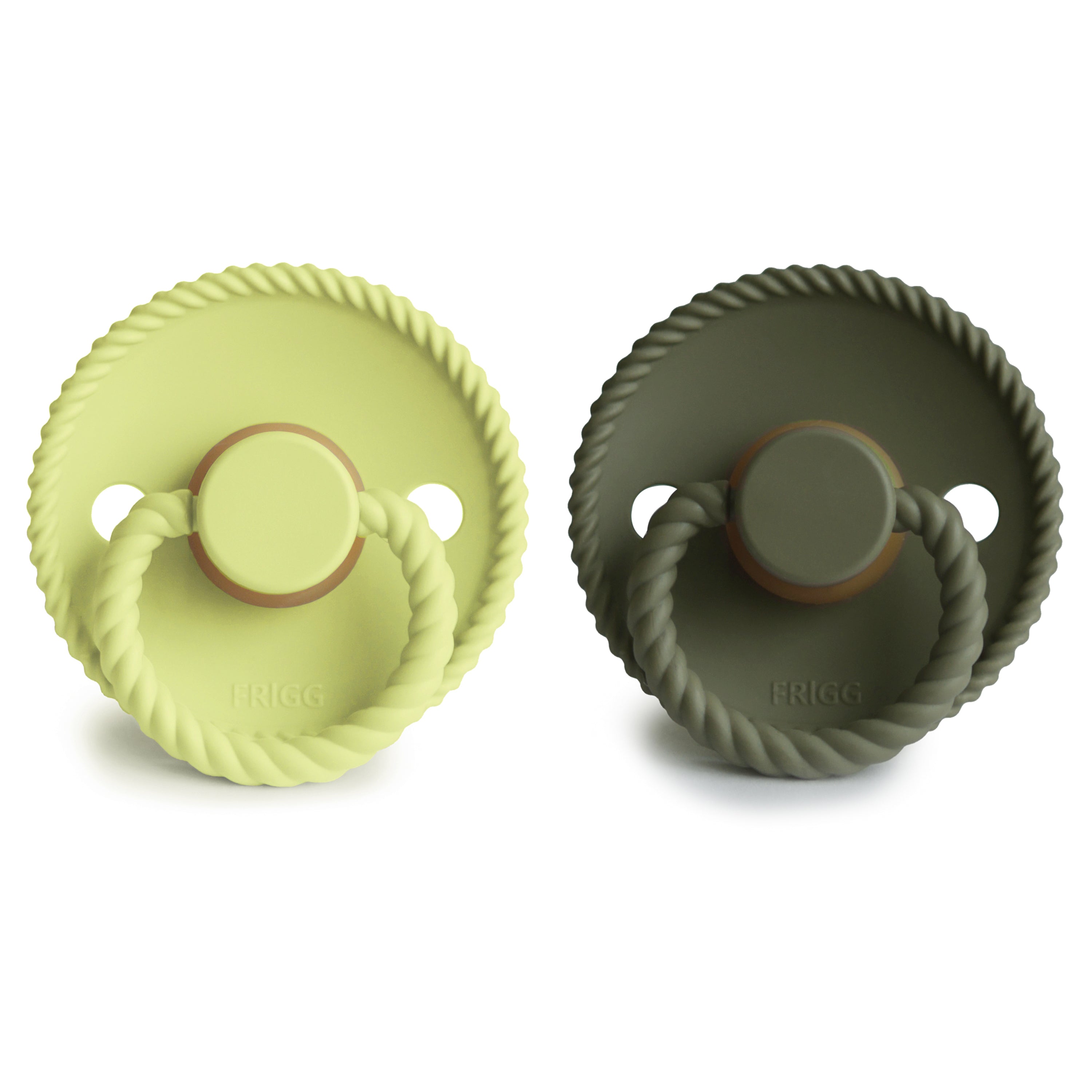 FRIGG Rope Natural Rubber Pacifier 2-Pack FRIGG PACIFIERS Mushie
