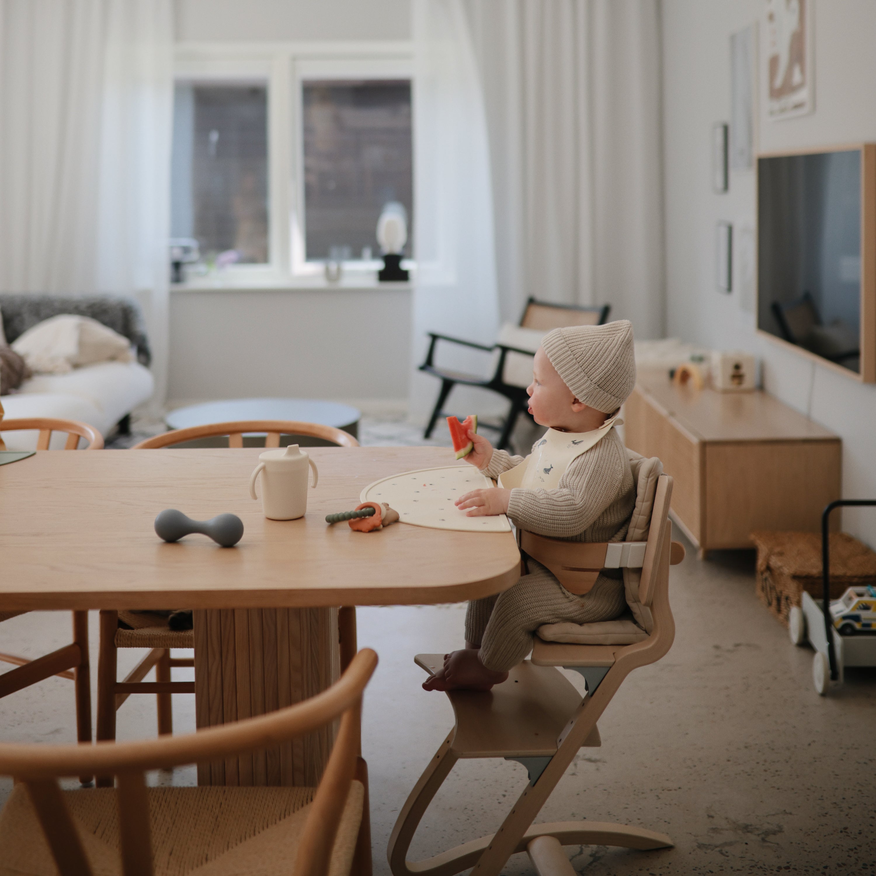 Silicone Baby Rattle Toy toys Mushie