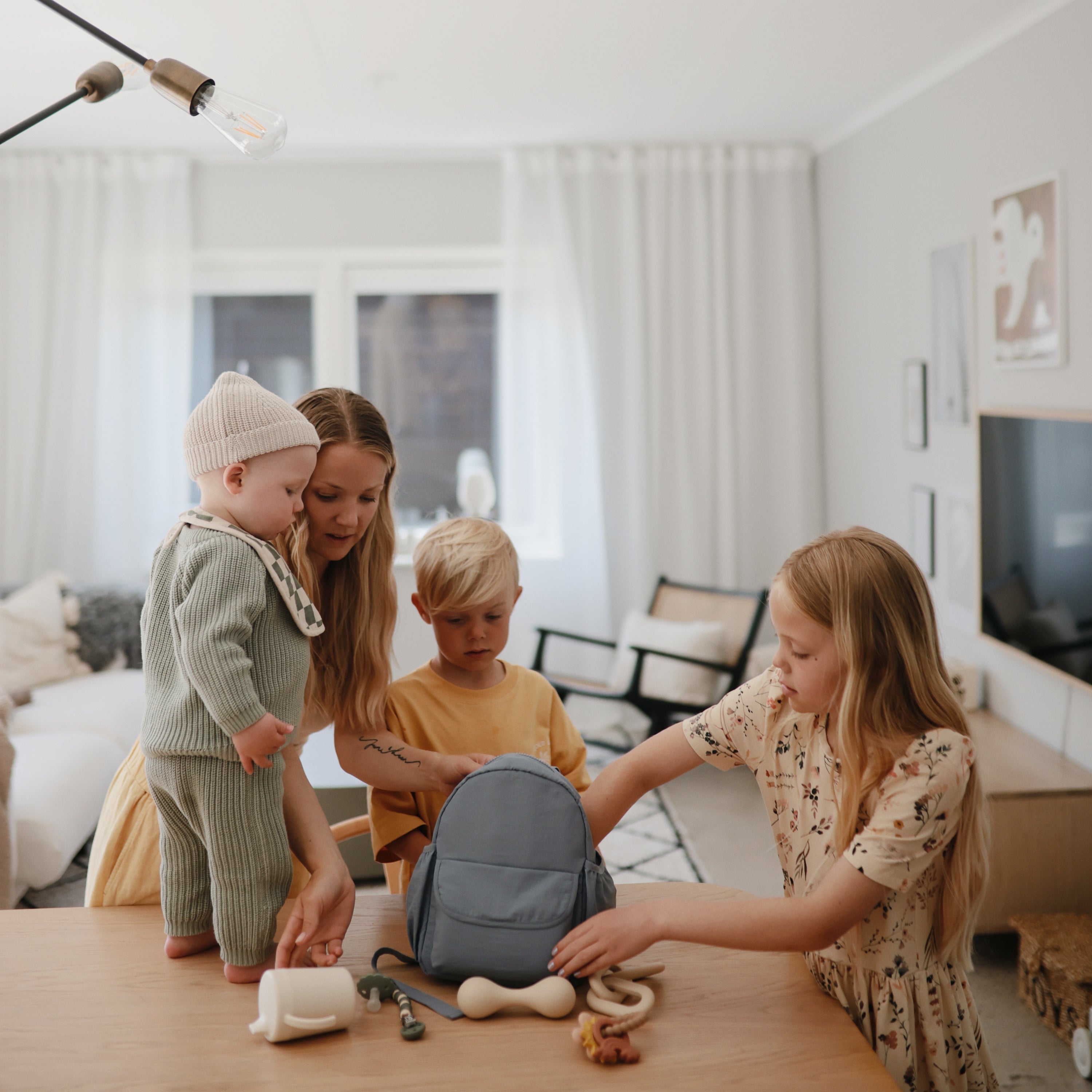 Silicone Baby Rattle Toy toys Mushie