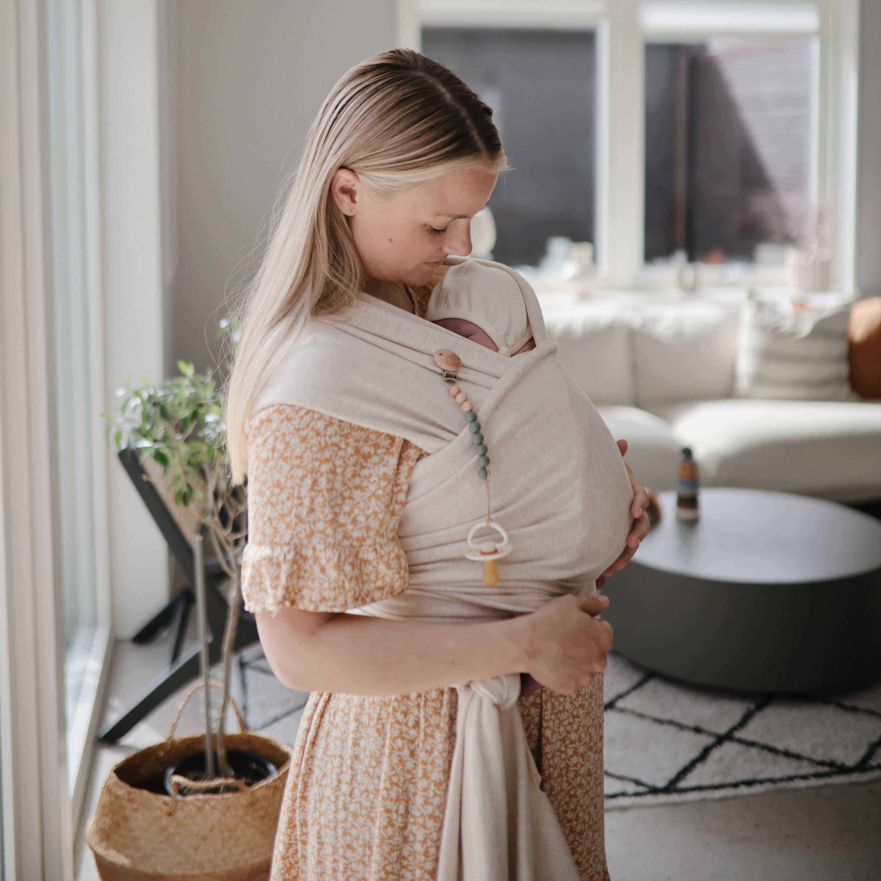 Ribbed Baby Bonnet Baby Clothes Mushie