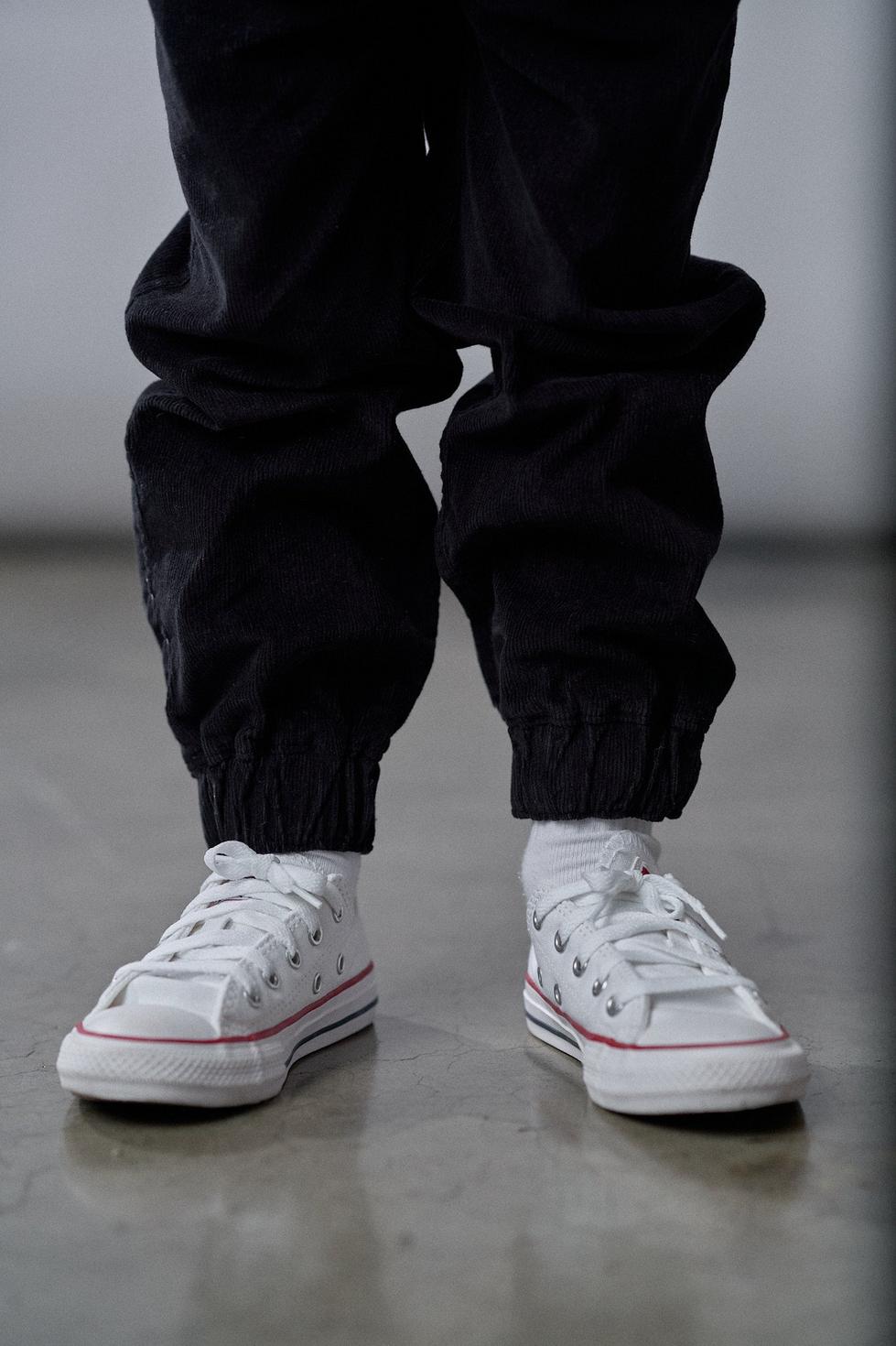 Baby Corduroy Jogger - Black