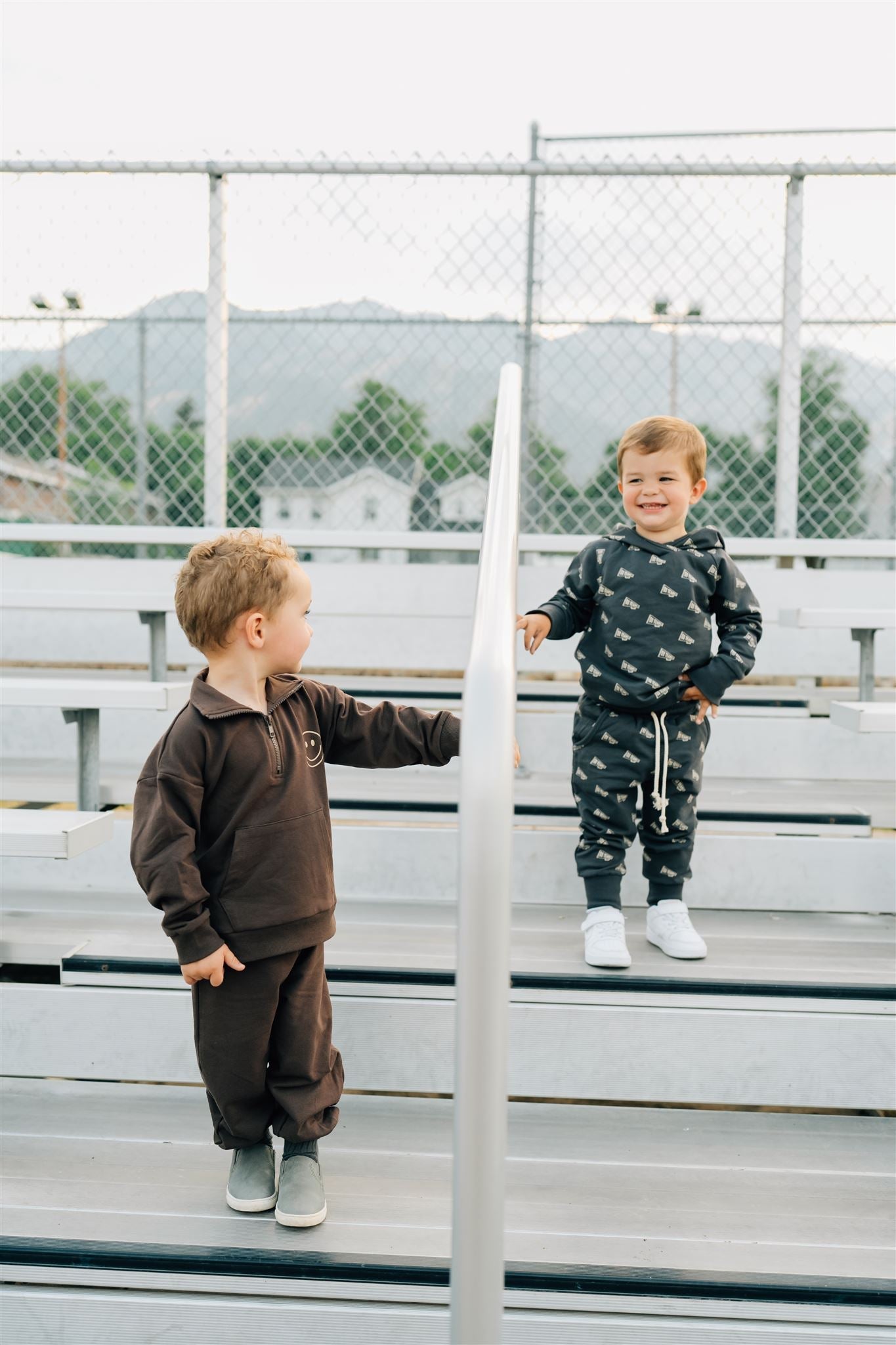 Go Team Hooded French Terry Set Mebie Baby