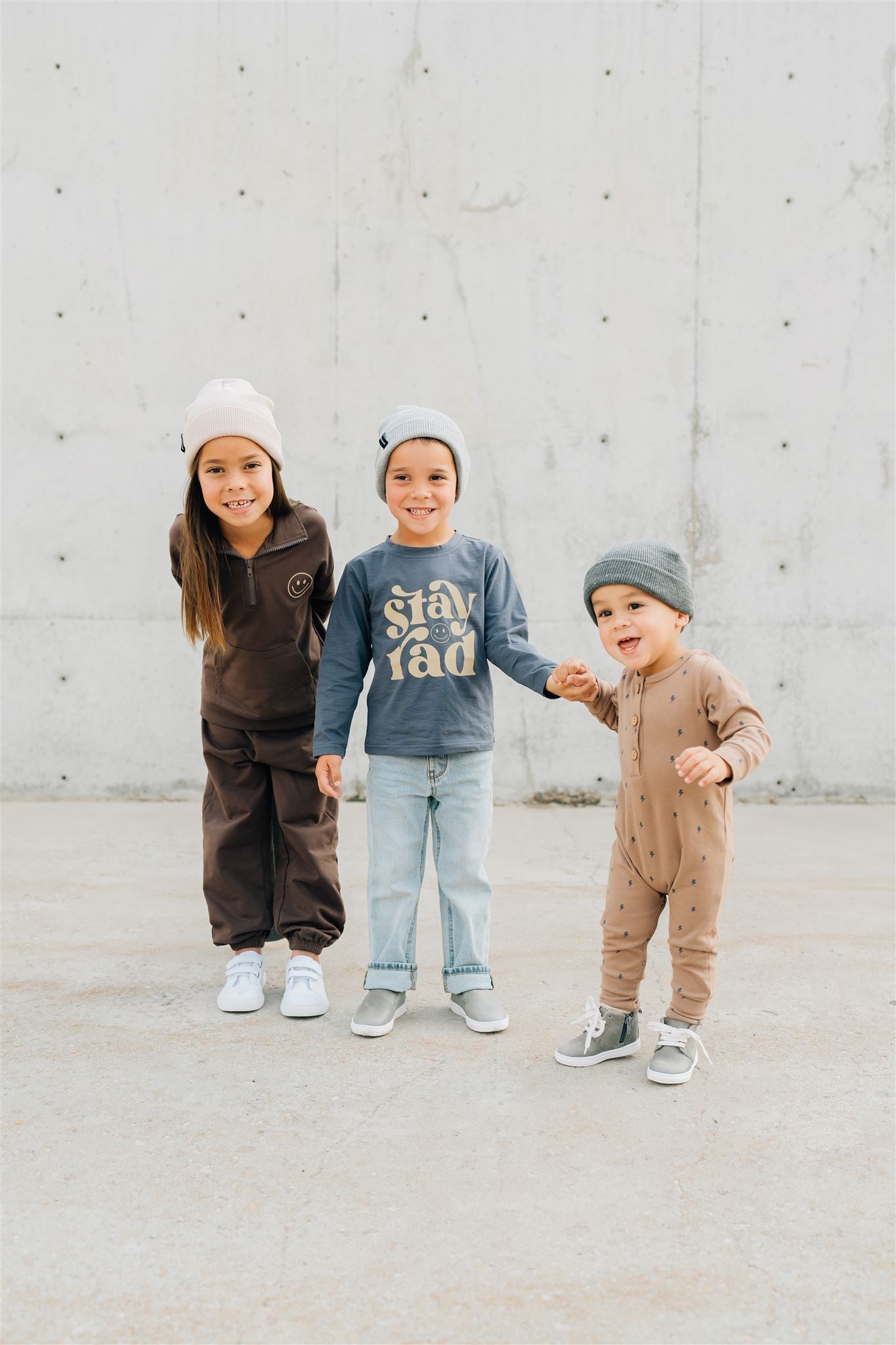 Stay Rad Long Sleeve Cotton Tee Mebie Baby