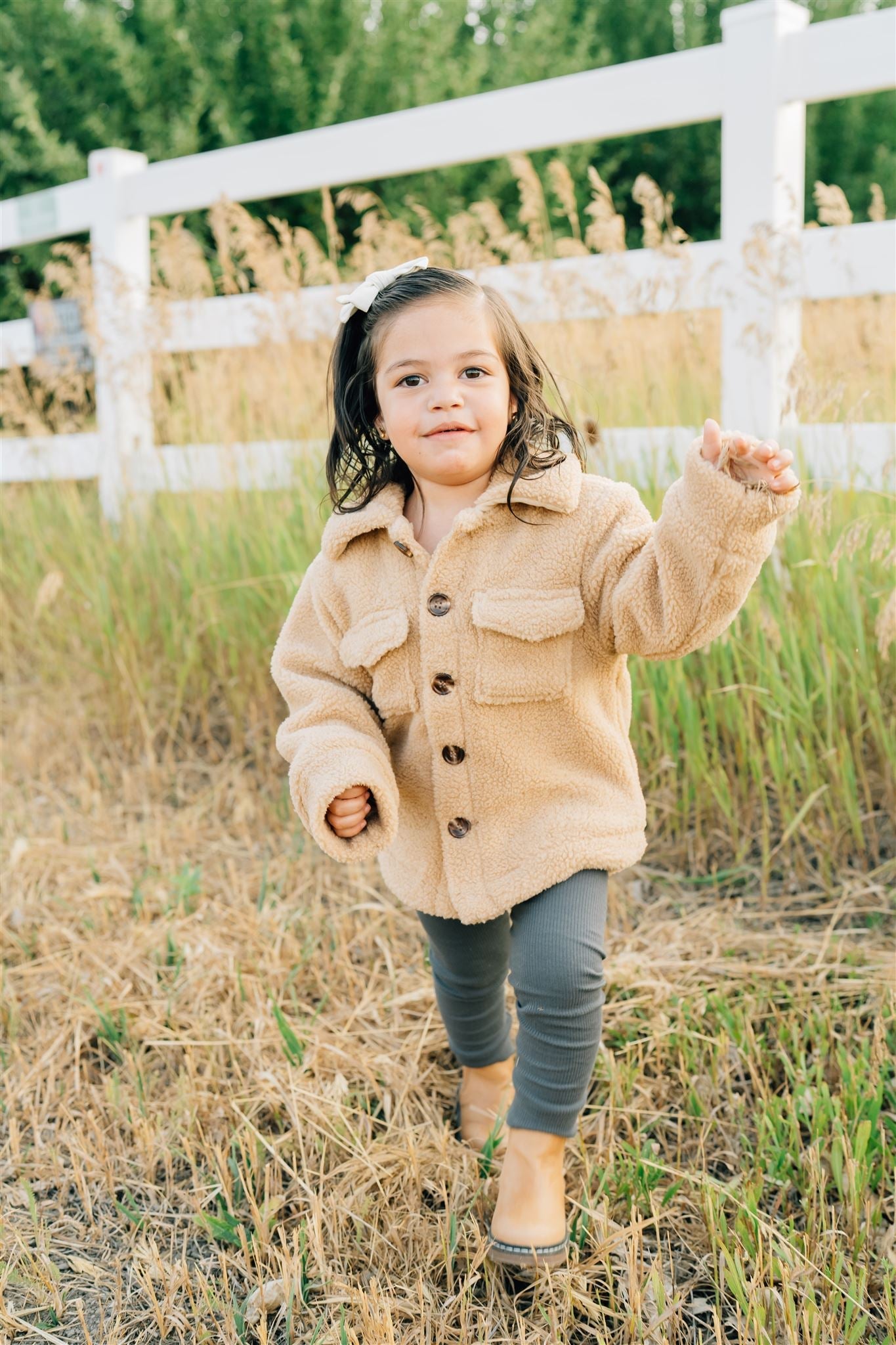 Sherpa Shacket Mebie Baby