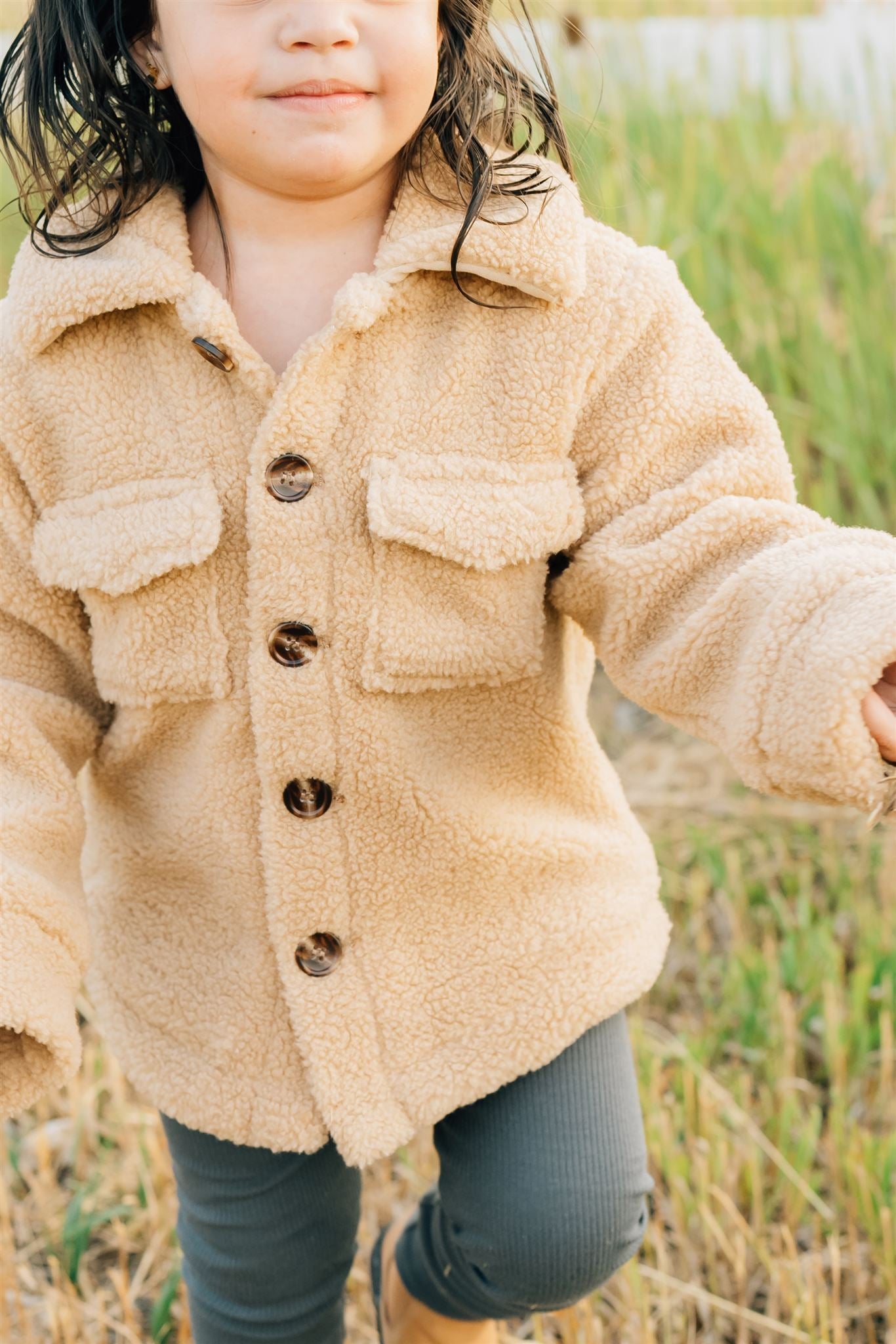 Sherpa Shacket Mebie Baby