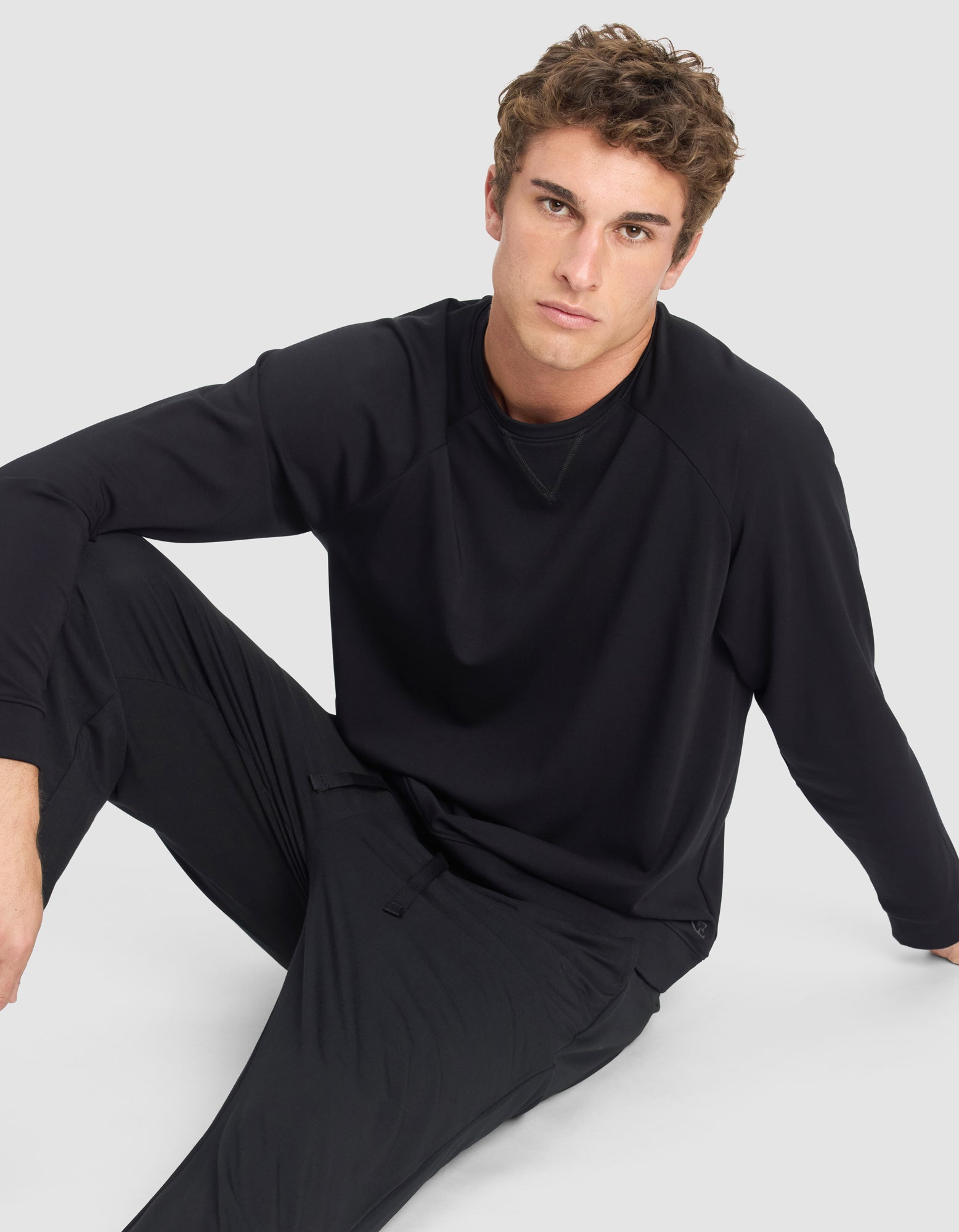 Men's Brushed Bamboo Jogger Set