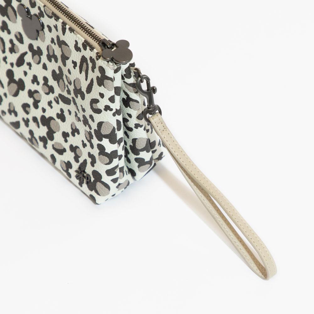 Mickey Leopard Classic Clutch