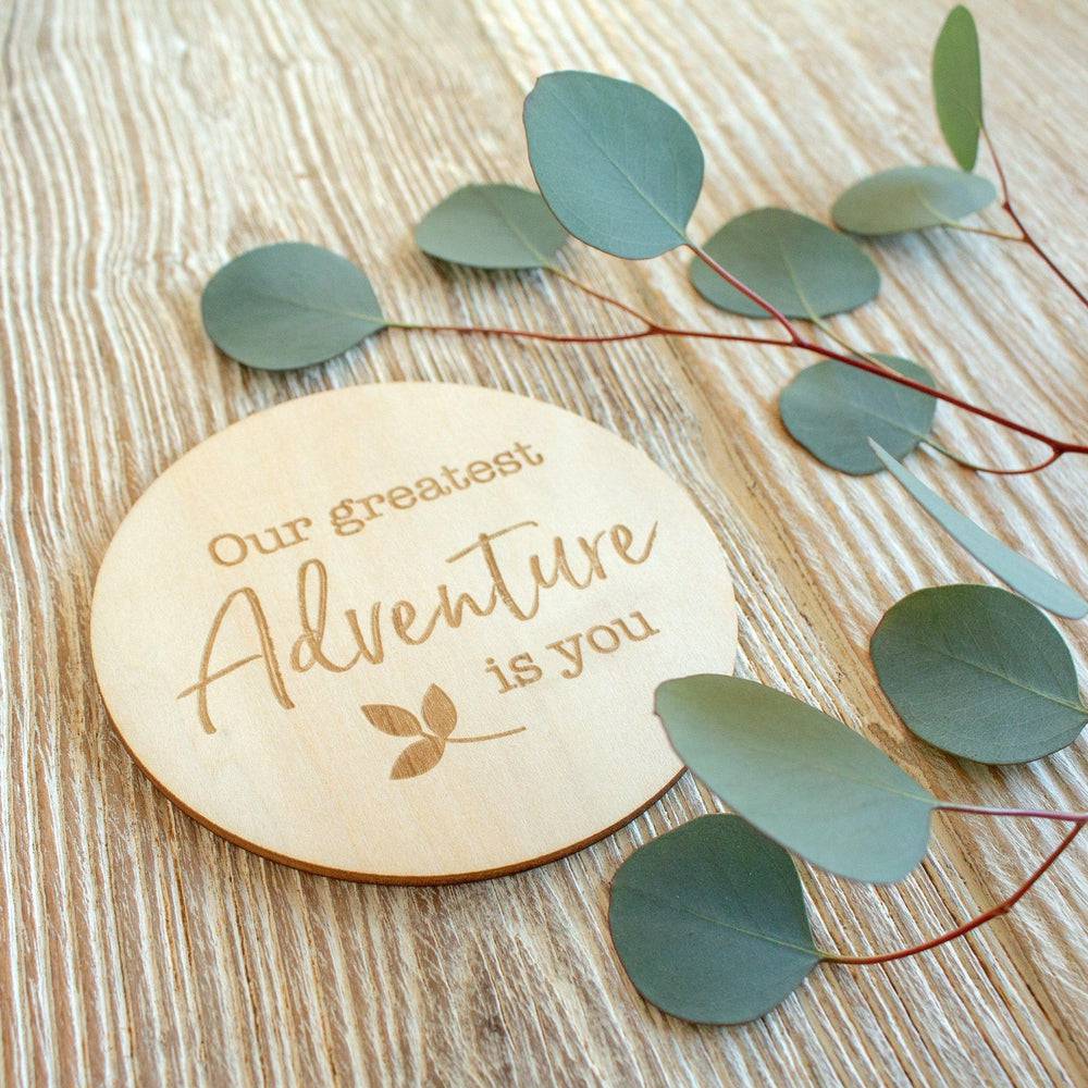 Our Greatest Adventure Is You Milestone Moments Disc Milestone Moments Bebe au Lait
