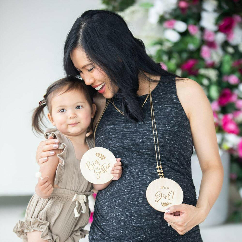 Big Sister Milestone Moments Disc Milestone Moments Bebe au Lait