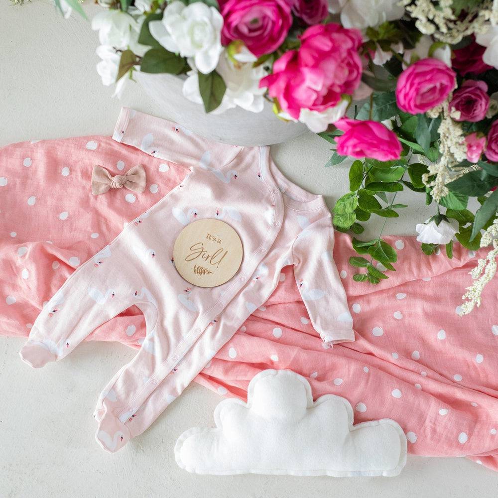 It's A Girl Milestone Moments Disc Milestone Moments Bebe au Lait