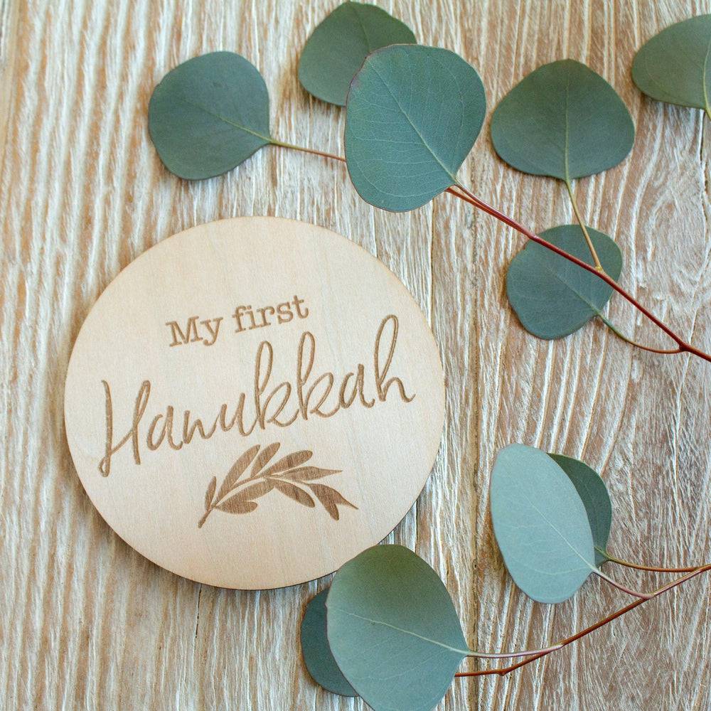 My First Hanukkah Milestone Moments Disc Milestone Moments Bebe au Lait