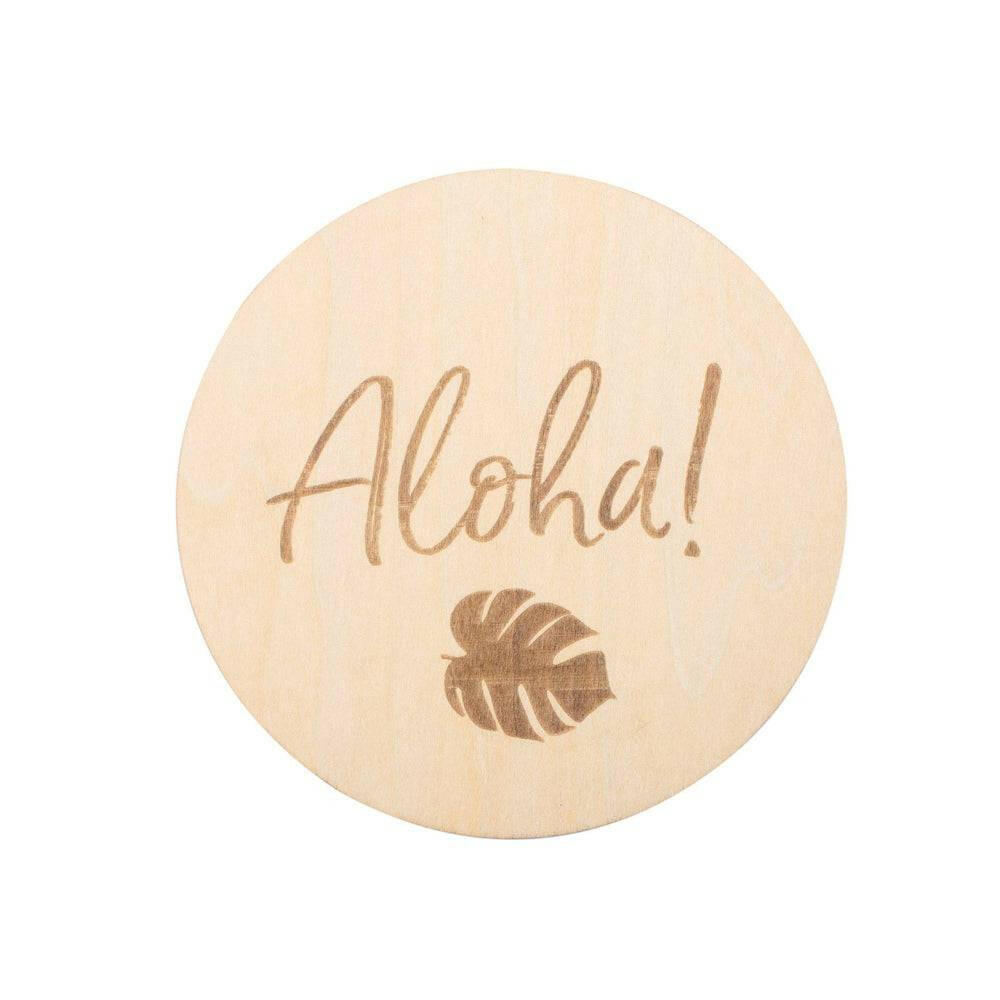 Aloha Milestone Moments Disc Milestone Moments Bebe au Lait