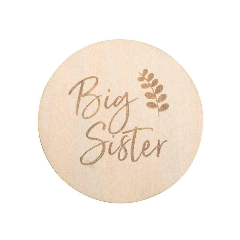 Big Sister Milestone Moments Disc Milestone Moments Bebe au Lait