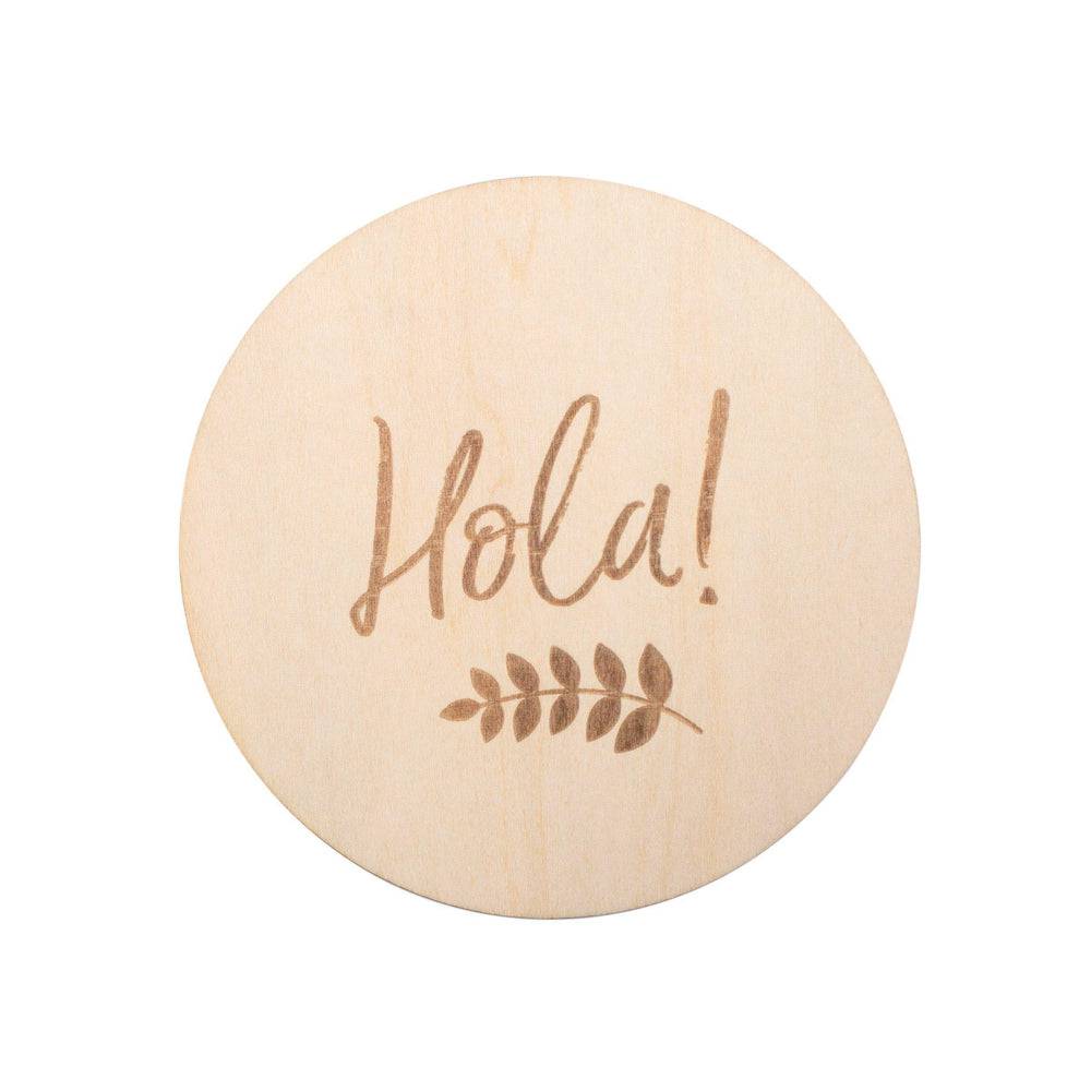 Hola Milestone Moments Disc Milestone Moments Bebe au Lait