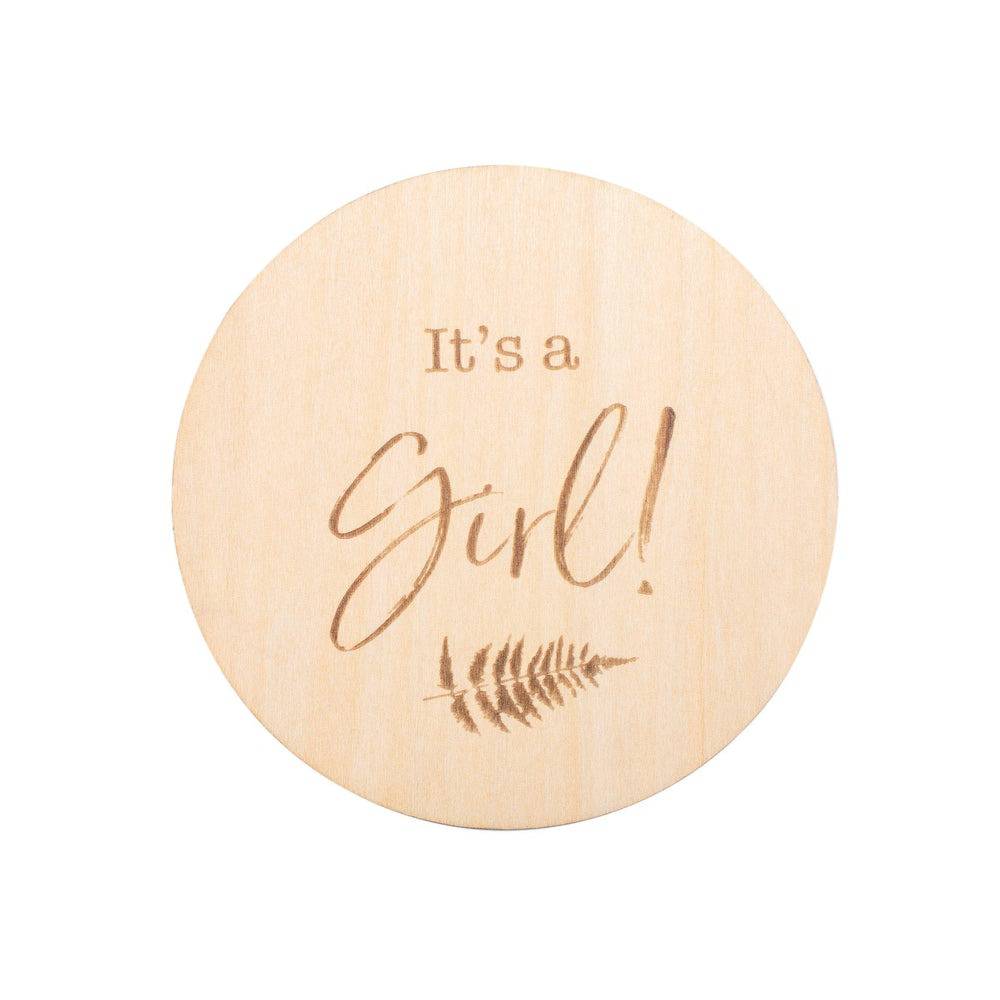 It's A Girl Milestone Moments Disc Milestone Moments Bebe au Lait