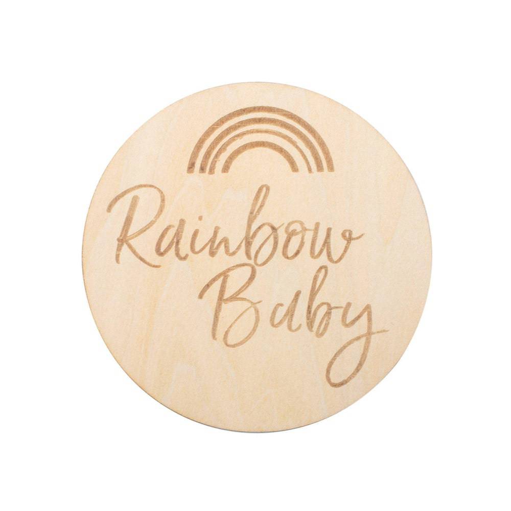 Rainbow Baby Milestone Moments Disc Milestone Moments Bebe au Lait