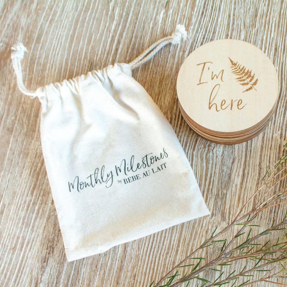 Monthly Milestone Moments Set Milestone Moments Bebe au Lait