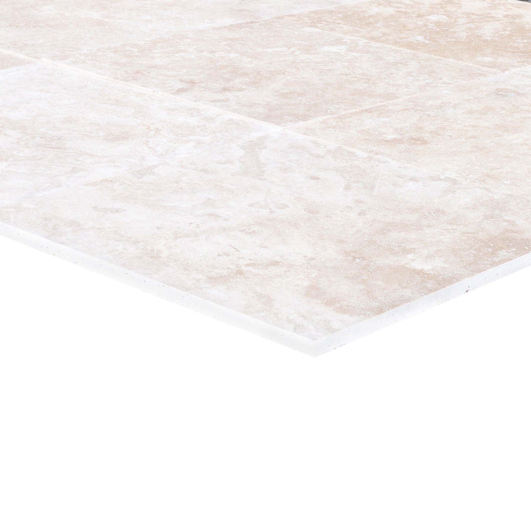 Miletos Ivory Travertine Tiles Honed and Filled Floor and Wall Tile - Belair Collection