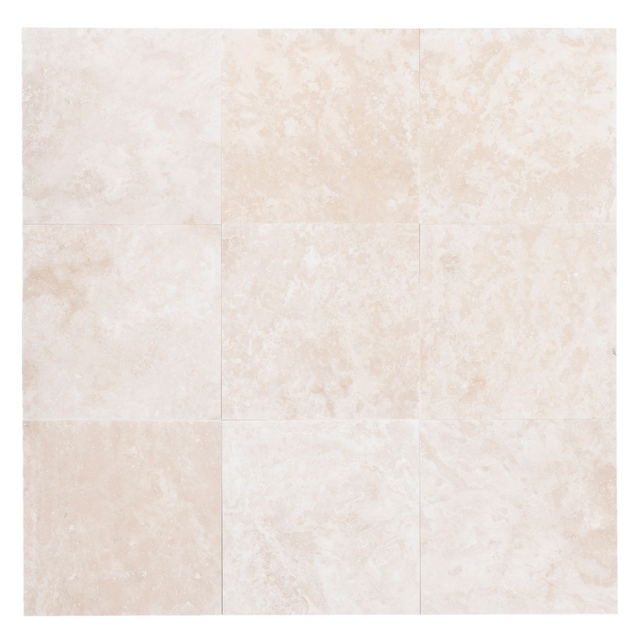 Miletos Ivory Travertine Tiles Honed and Filled Floor and Wall Tile - Belair Collection