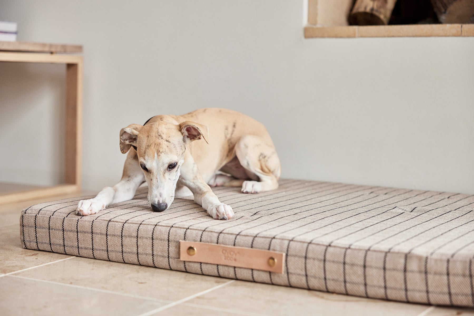 Milo Grid Dog Cushion