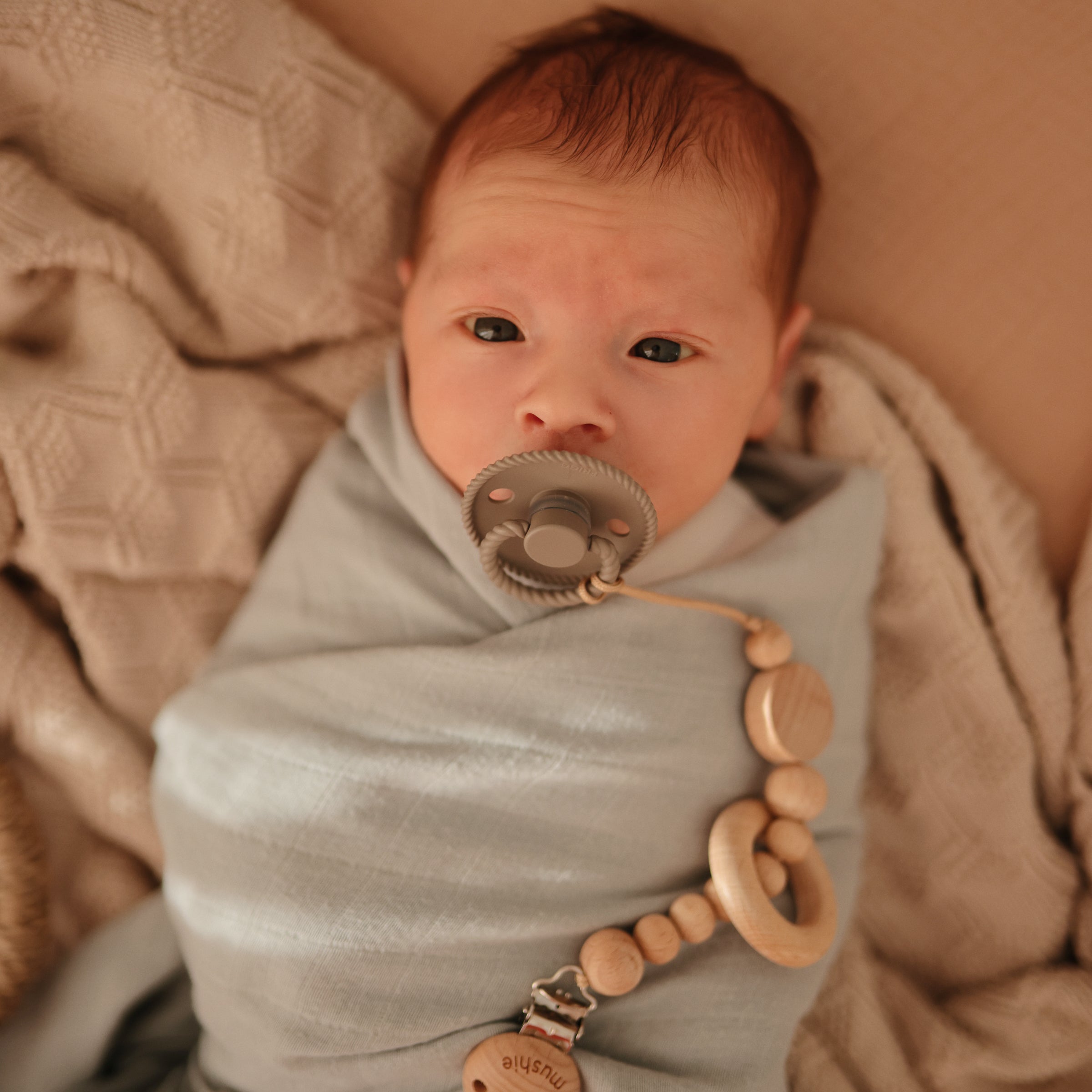FRIGG Rope Natural Rubber Pacifier 2-Pack FRIGG PACIFIERS Mushie