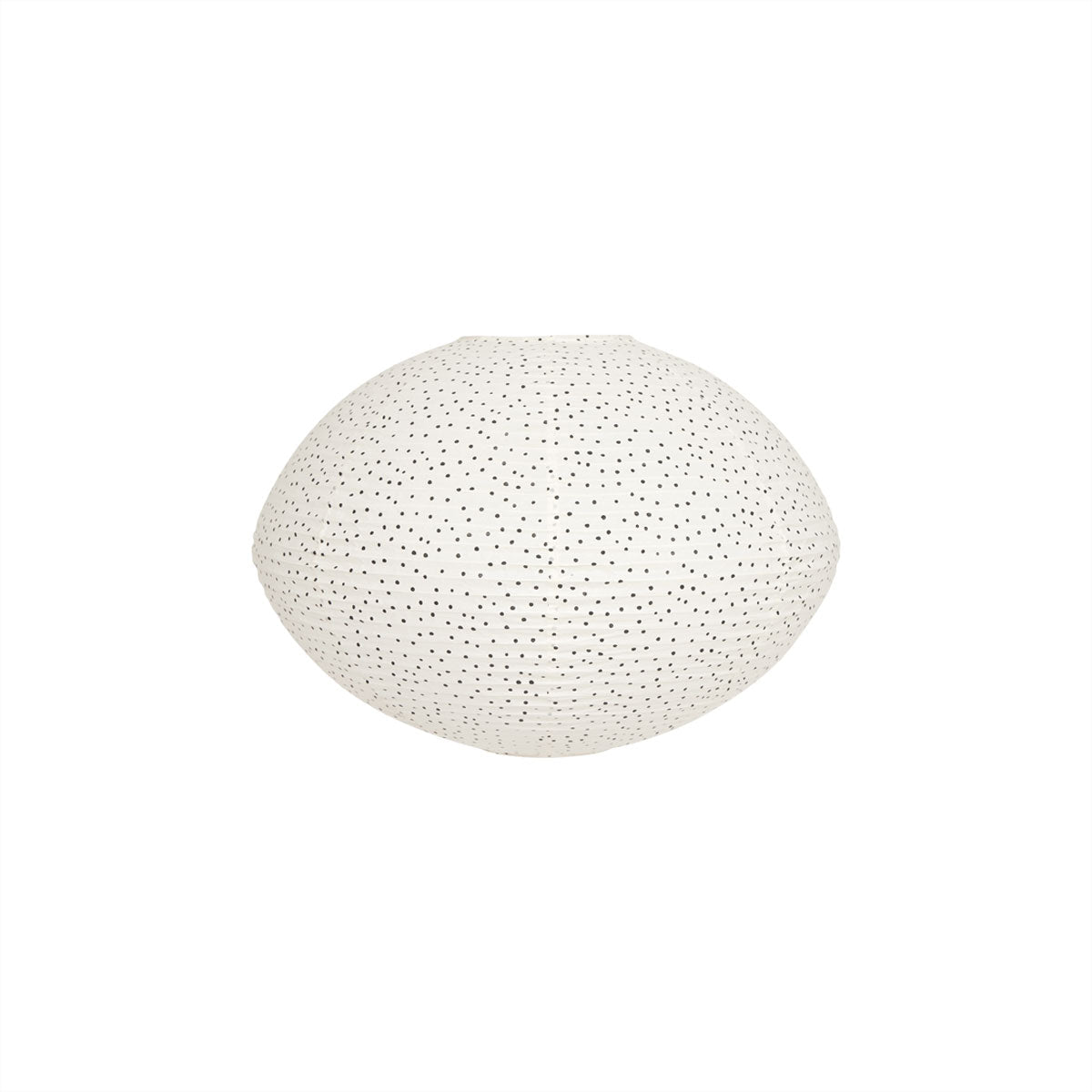 Moyo Paper Shade Small in Offwhite and Black