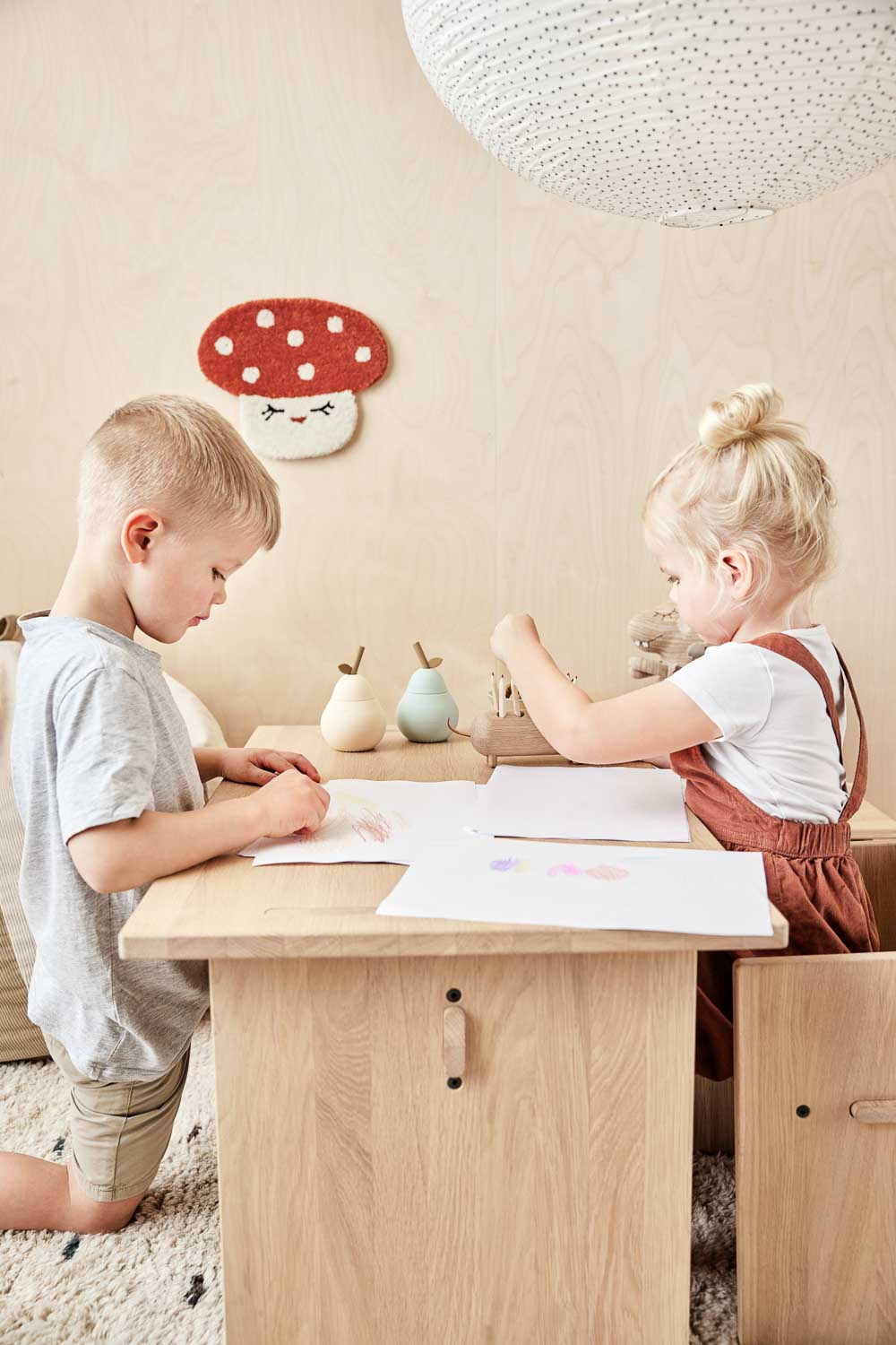 Mushroom Miniature Wallhanger Kids Wall Decor oyoy.us