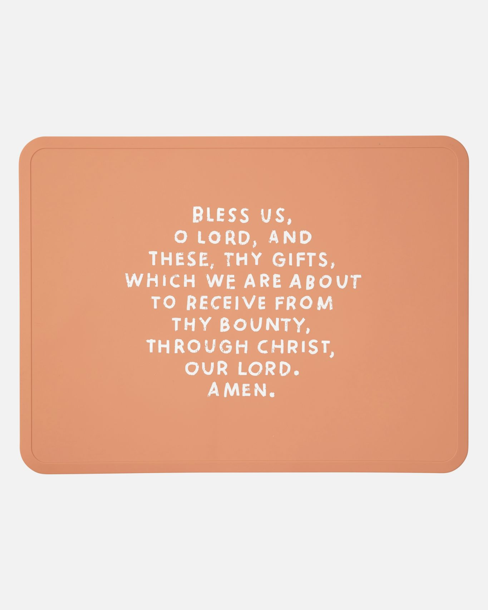Meal Blessing Silicone Placemat