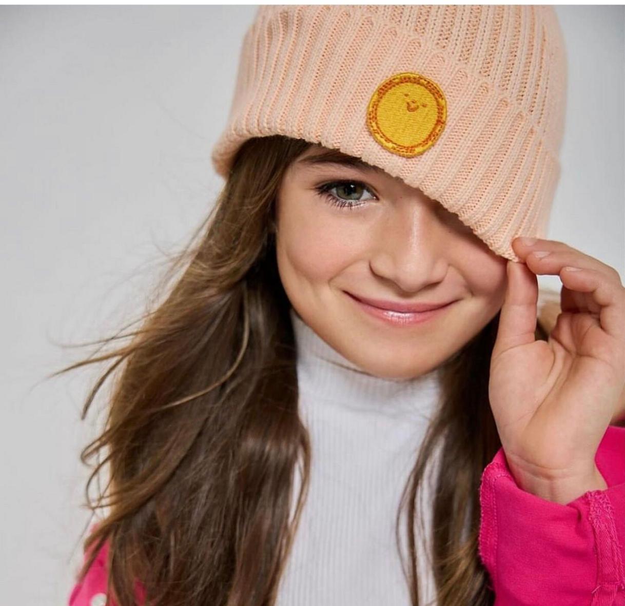 Sunshine Beanie Hat - Soft Pink